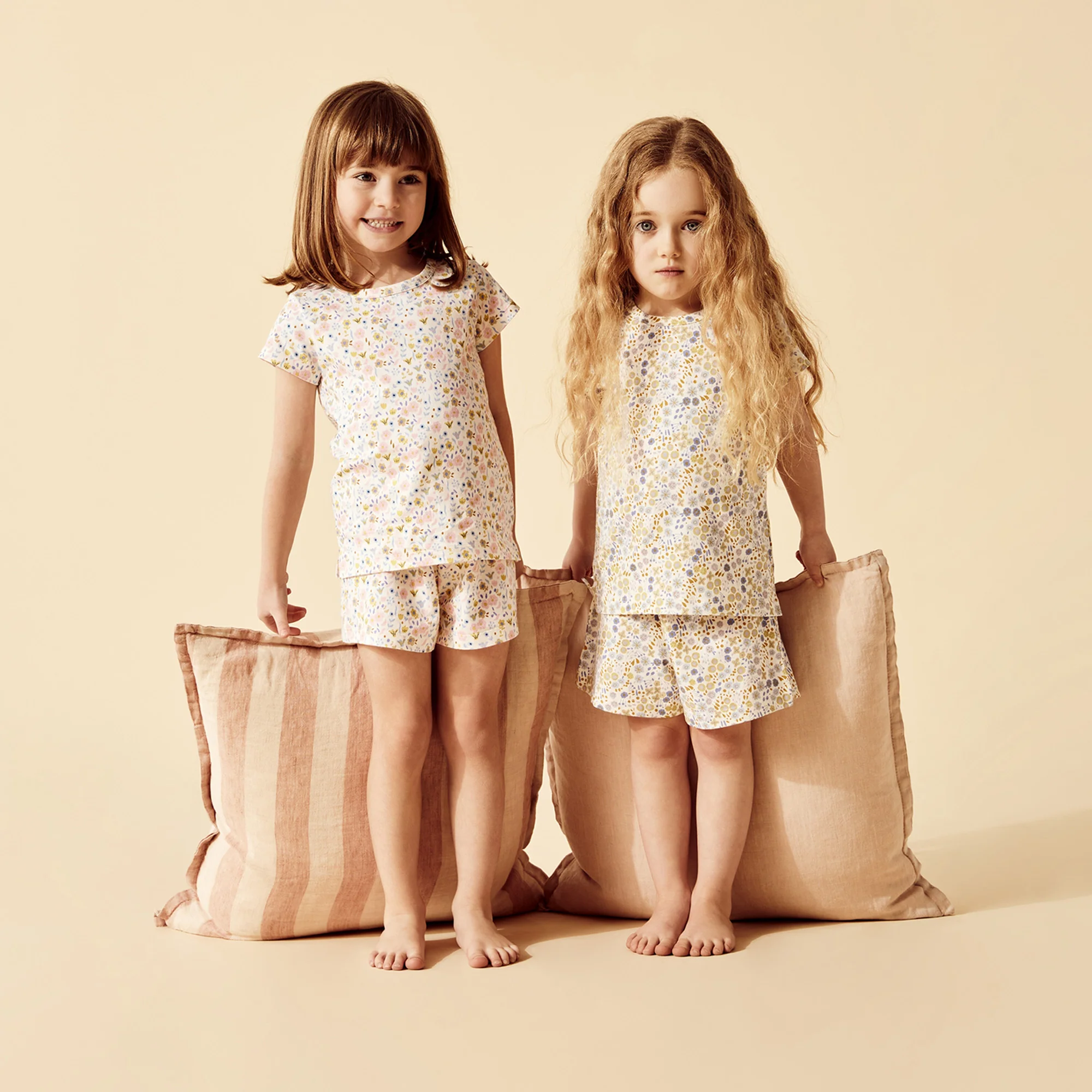 Ava Floral Organic Short Sleeved Pyjamas - Image 4