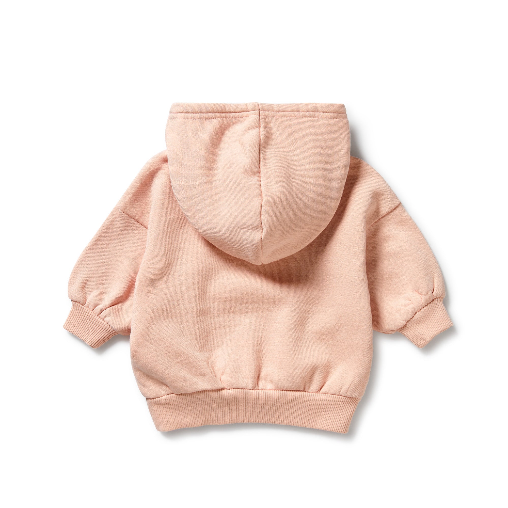 Wilson & Frenchy - Blush Pink Organic Terry Hooded Sweat - Image 4