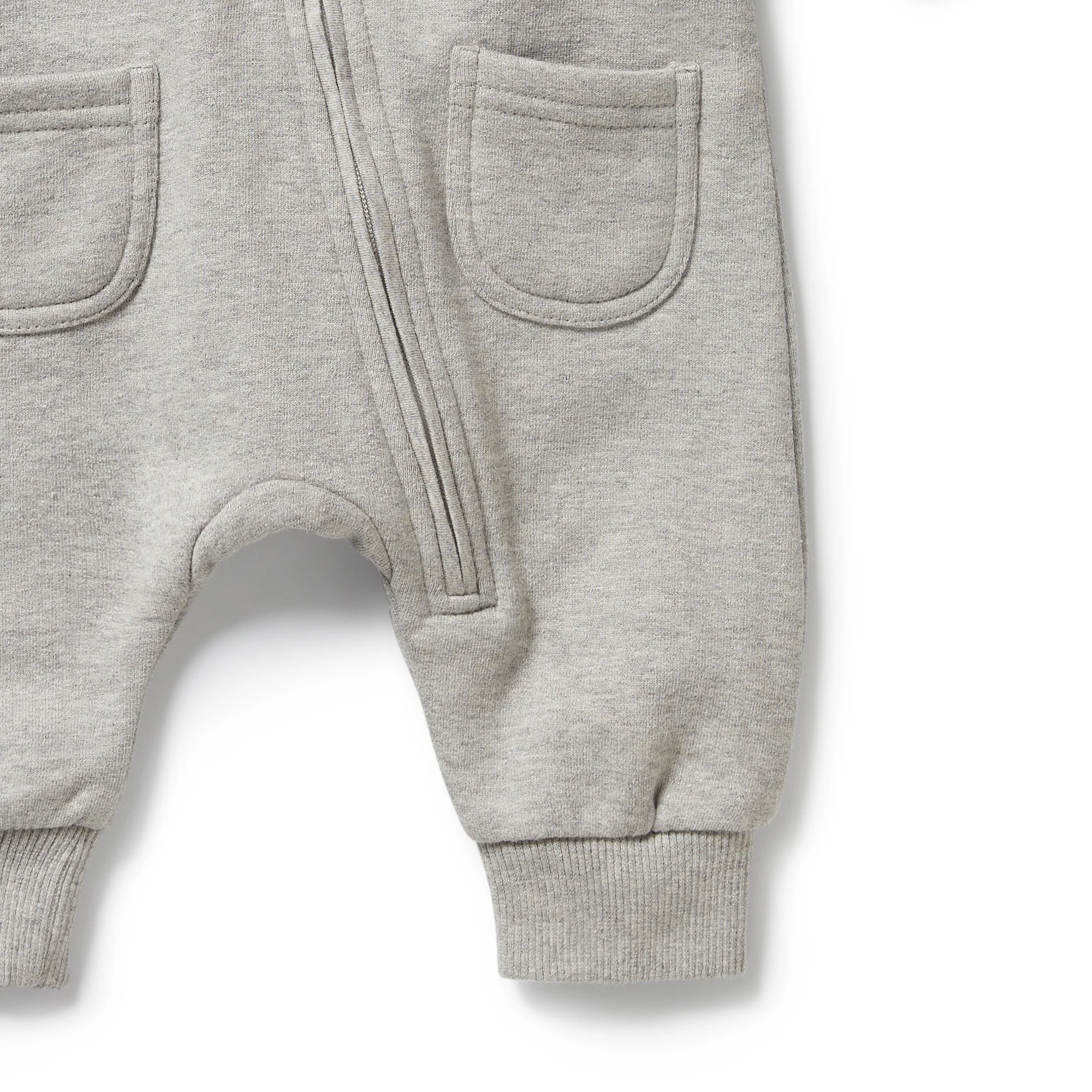 Wilson & Frenchy - Charcoal Organic Terry Growsuit - Image 3