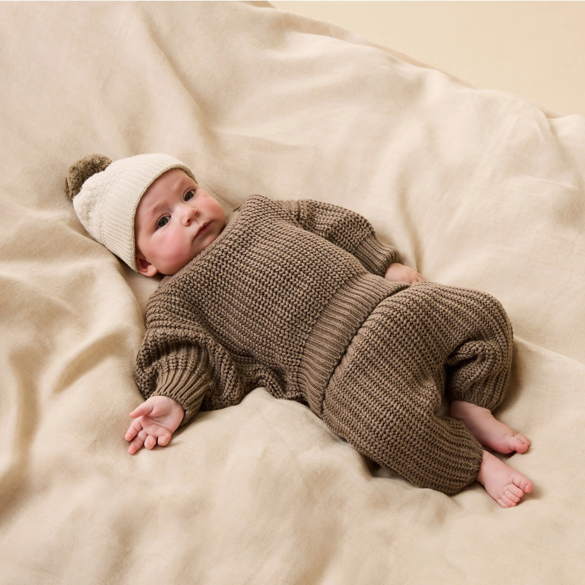 Chestnut Organic Knitted Jumper - Image 2
