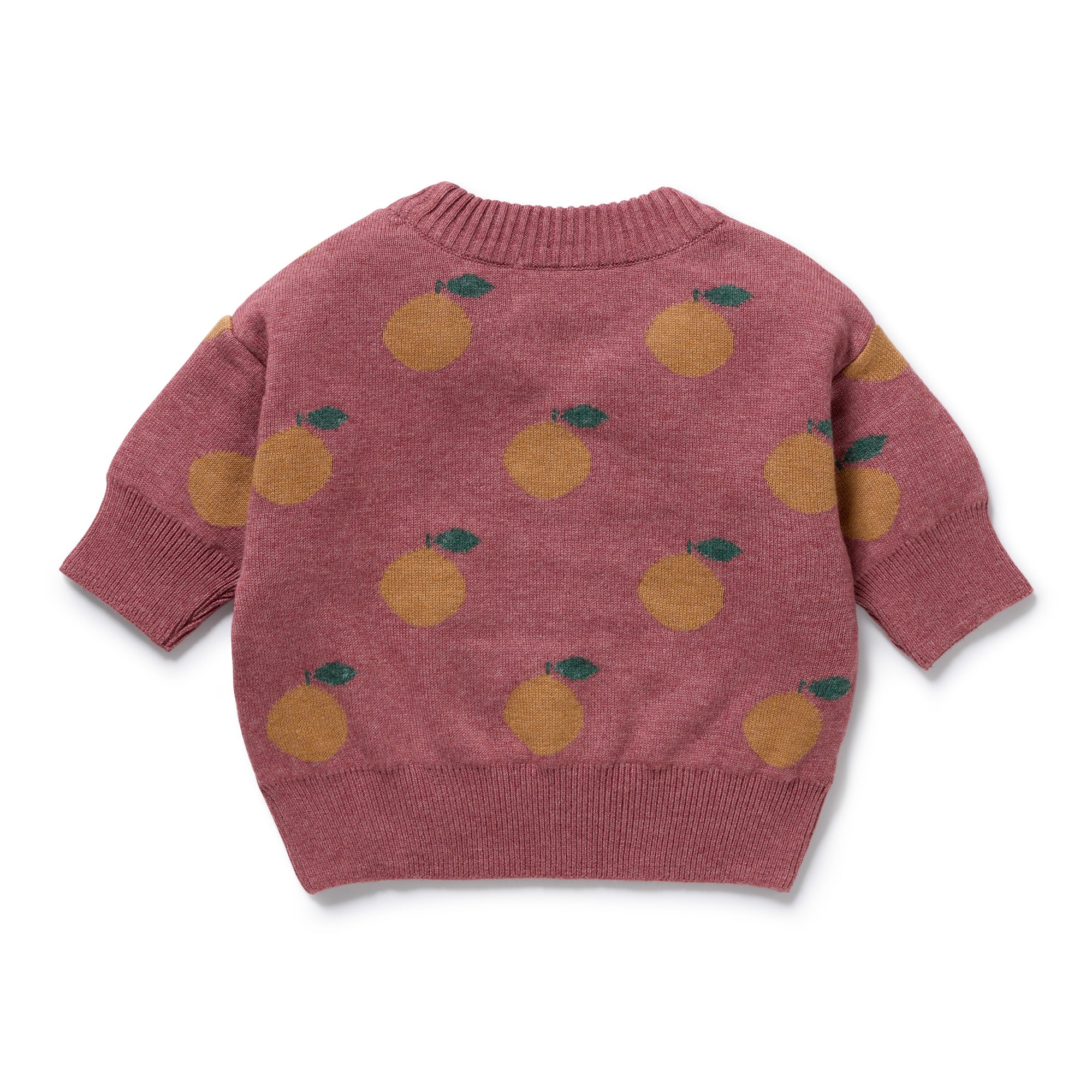 Clementine Organic Knitted Jacquard Jumper - Image 7