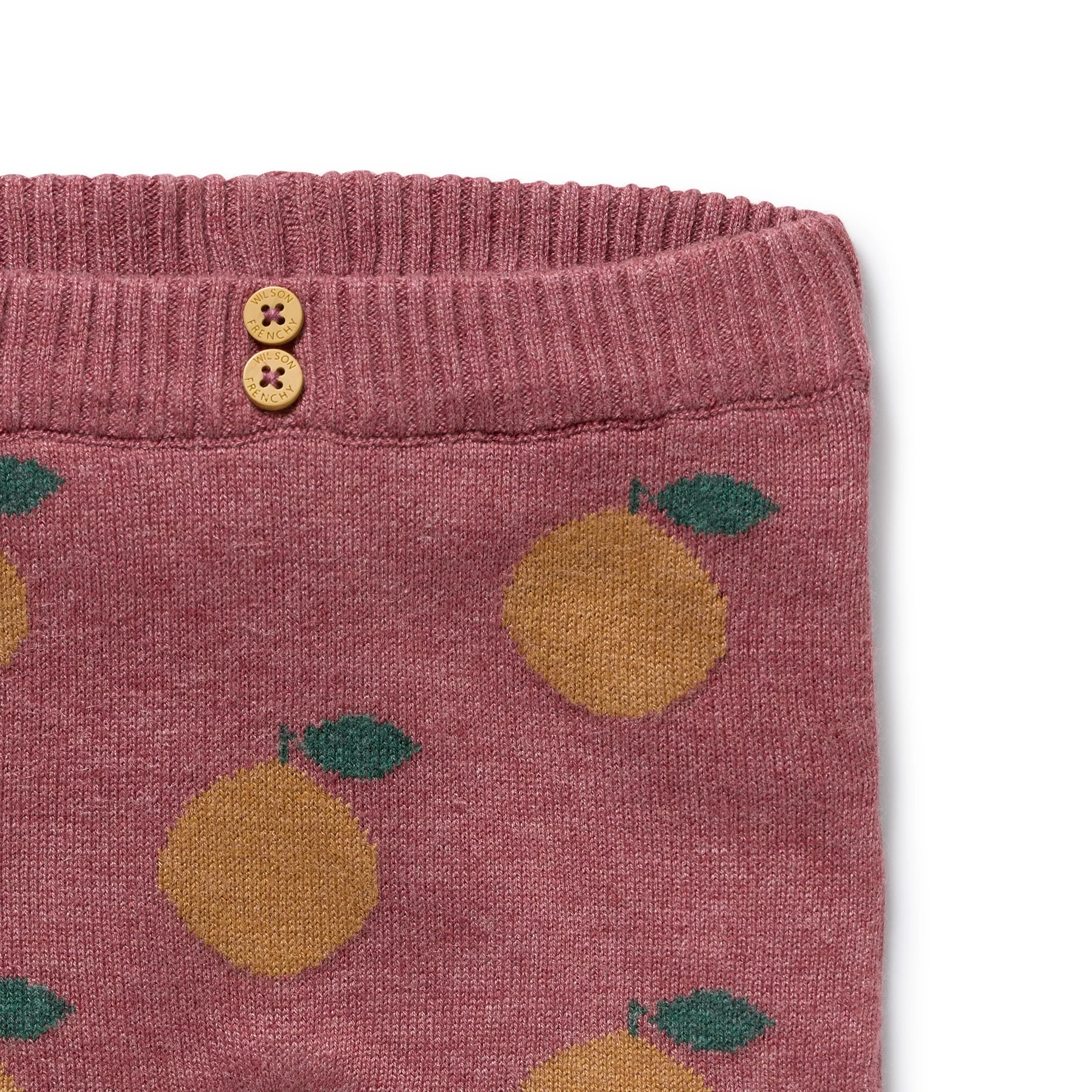 Clementine Organic Knitted Jacquard Legging - Image 4