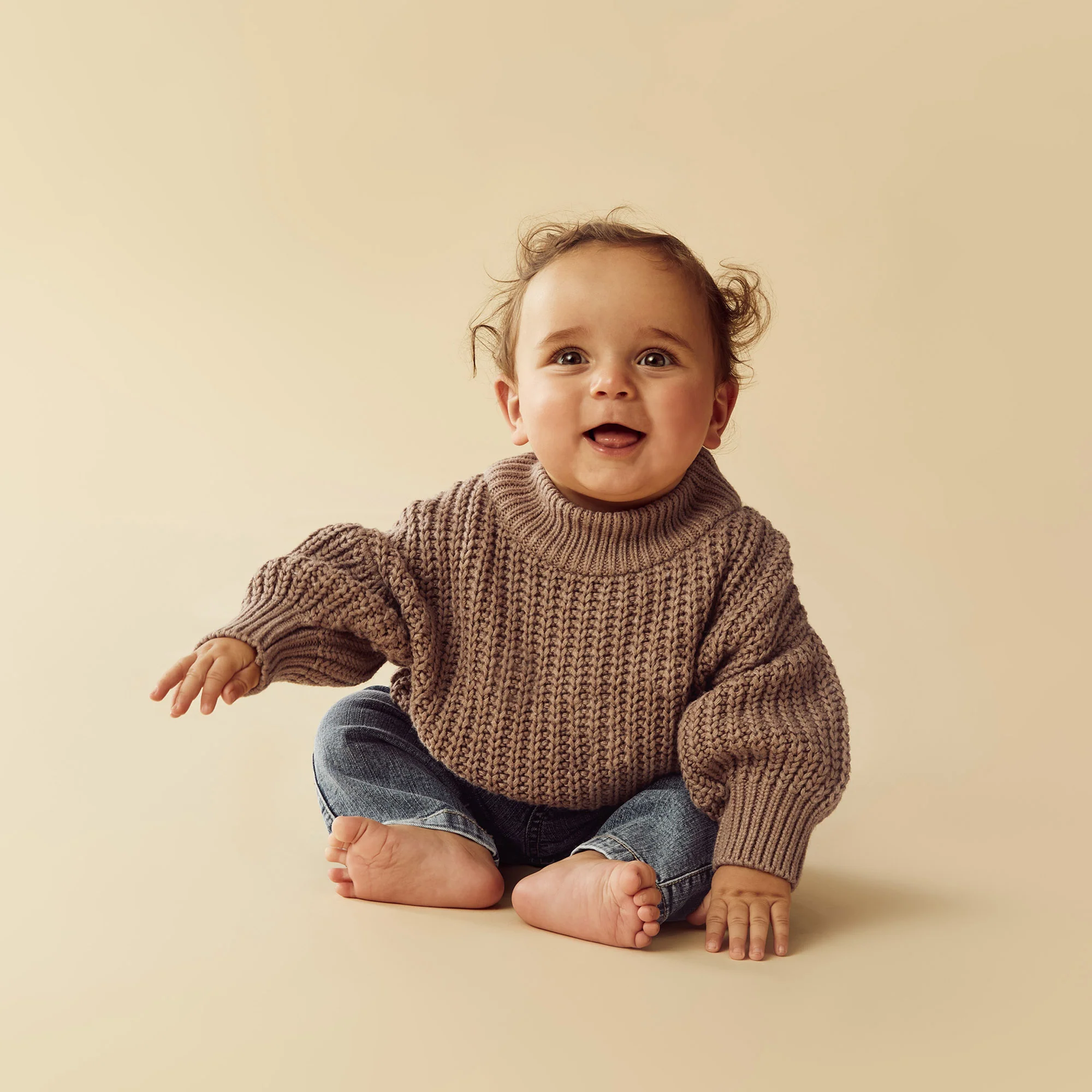 Wilson & Frenchy - Coco Speckle Organic Knitted Jumper - Image 2