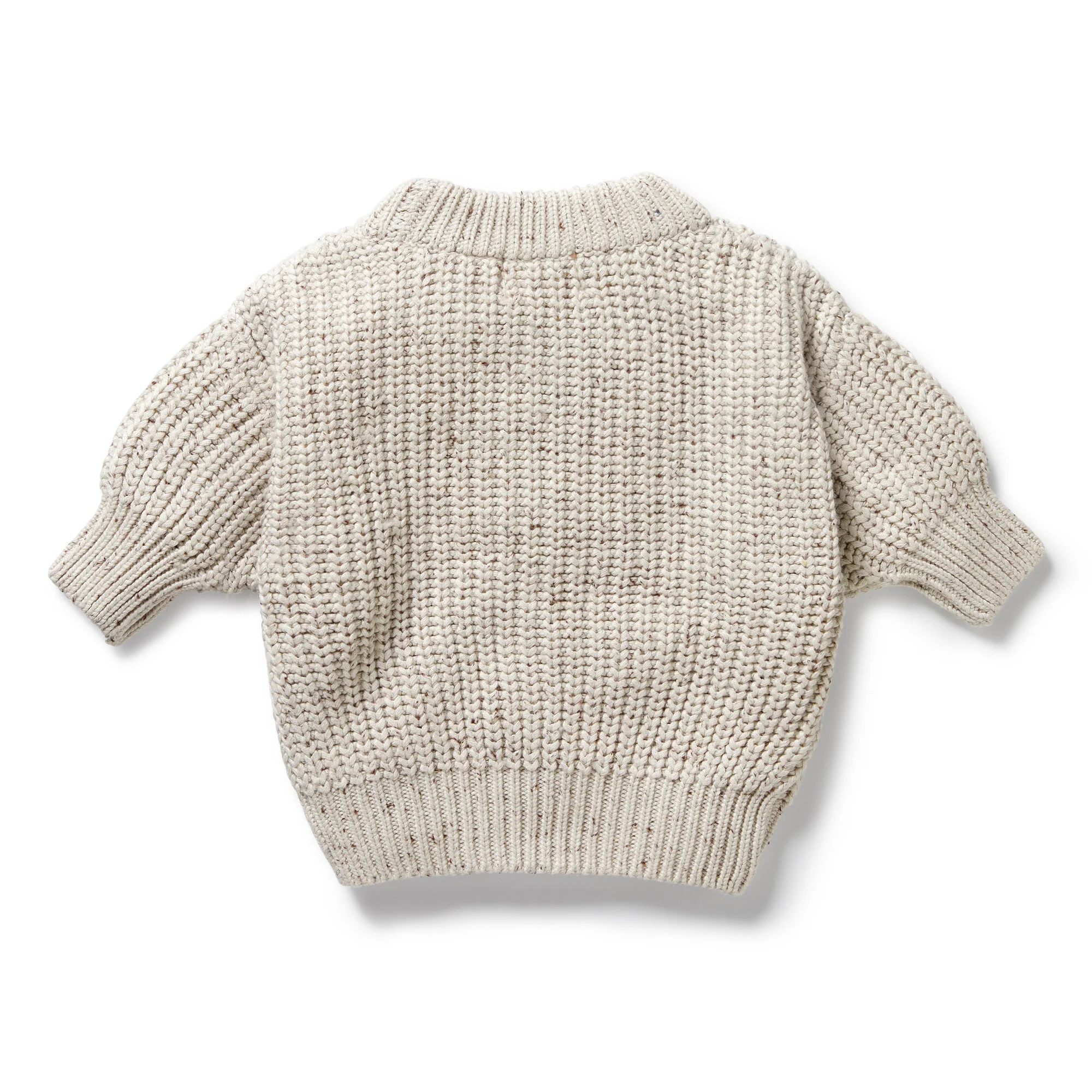 Cookie and Cream Organic Knitted Jumper - Image 4