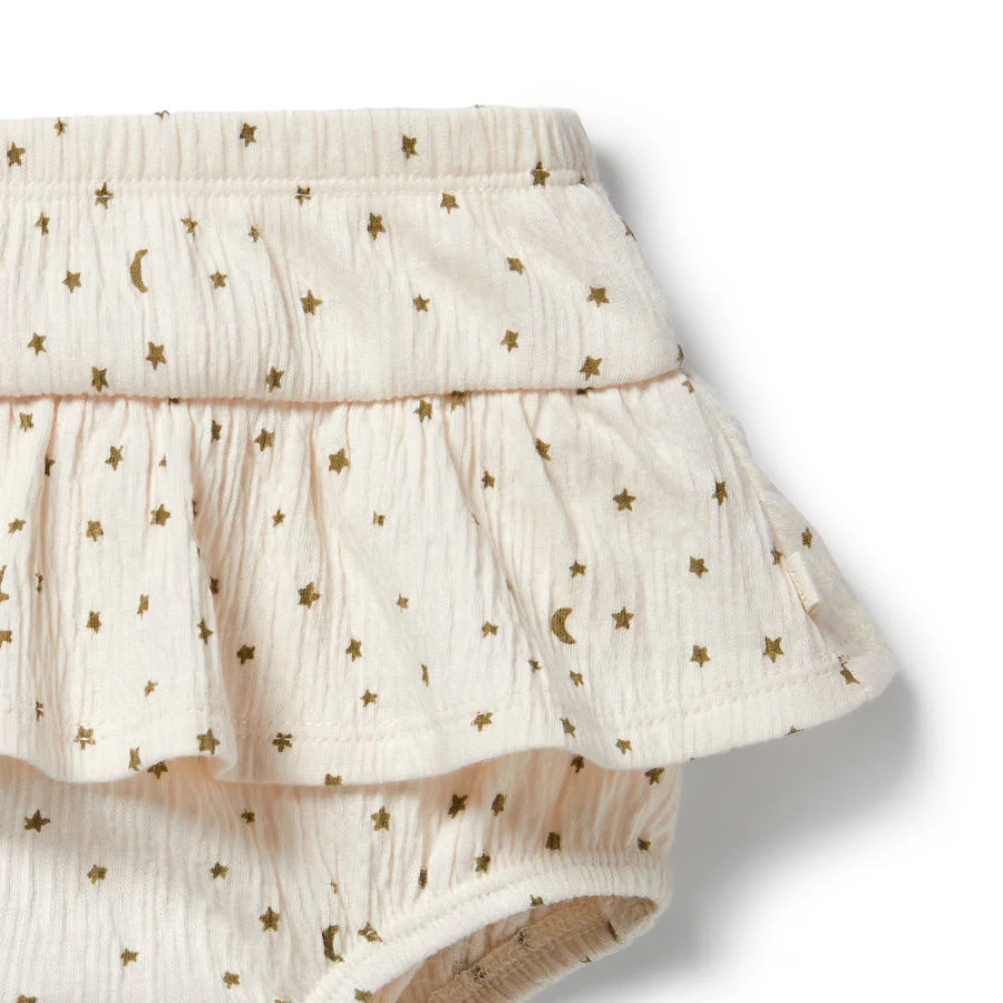 Crinkle Ruffle Nappy Pant - Chasing the Moon - Image 3