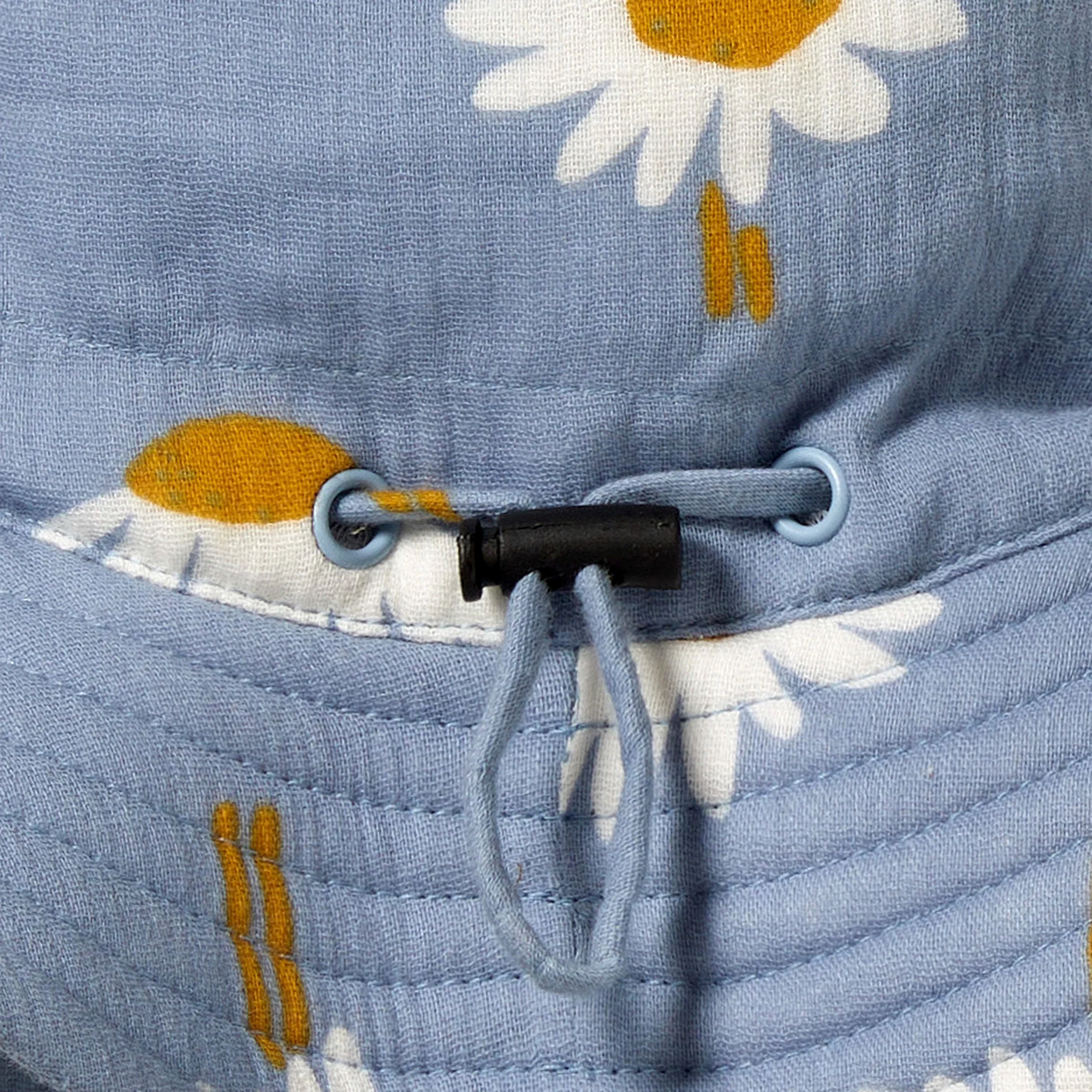 Daisy Floral Organic Crinkle Sun Hat - Image 4