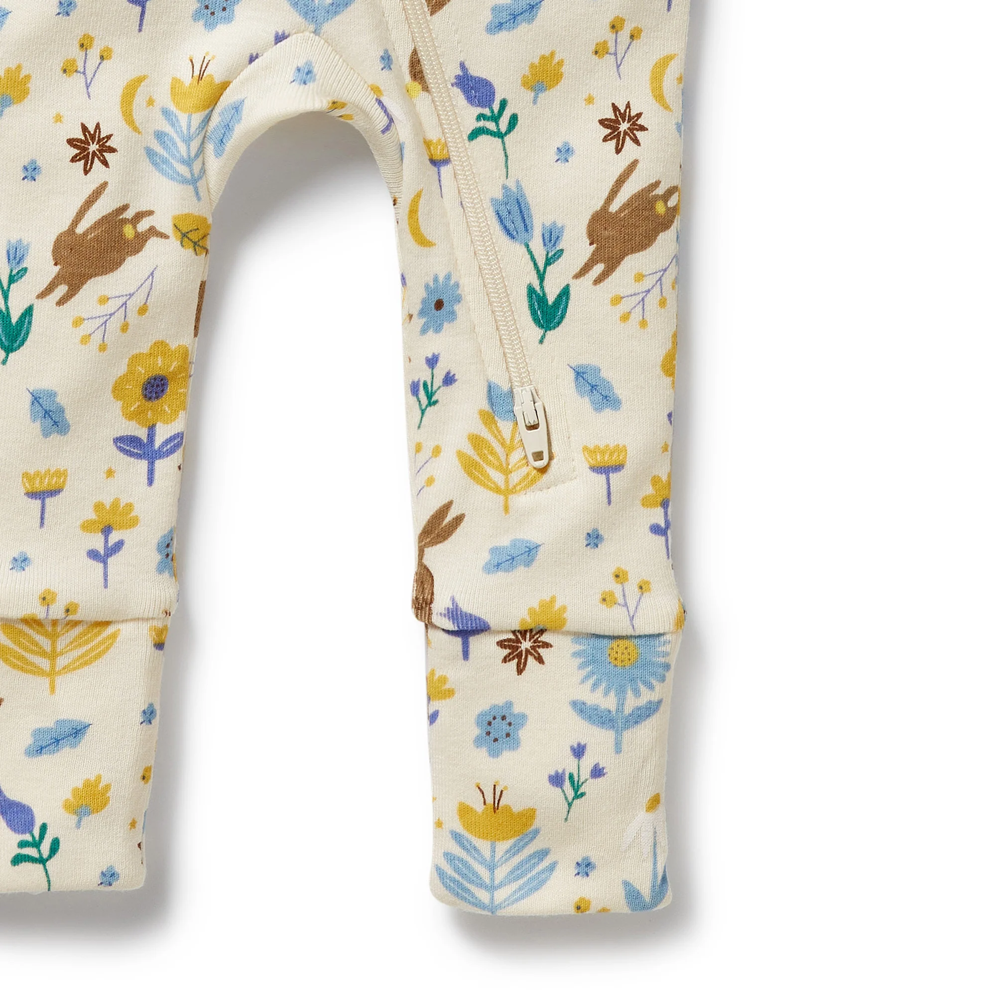 Wilson & Frenchy - Daisy Mae Organic Zipsuit With Feet - Image 4