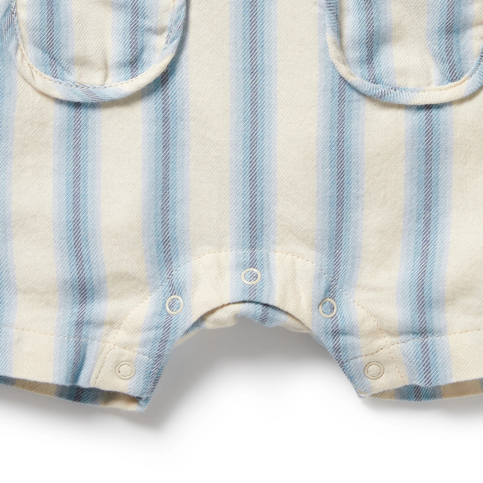 Organic Overall - Deep Blue Stripe - Image 3