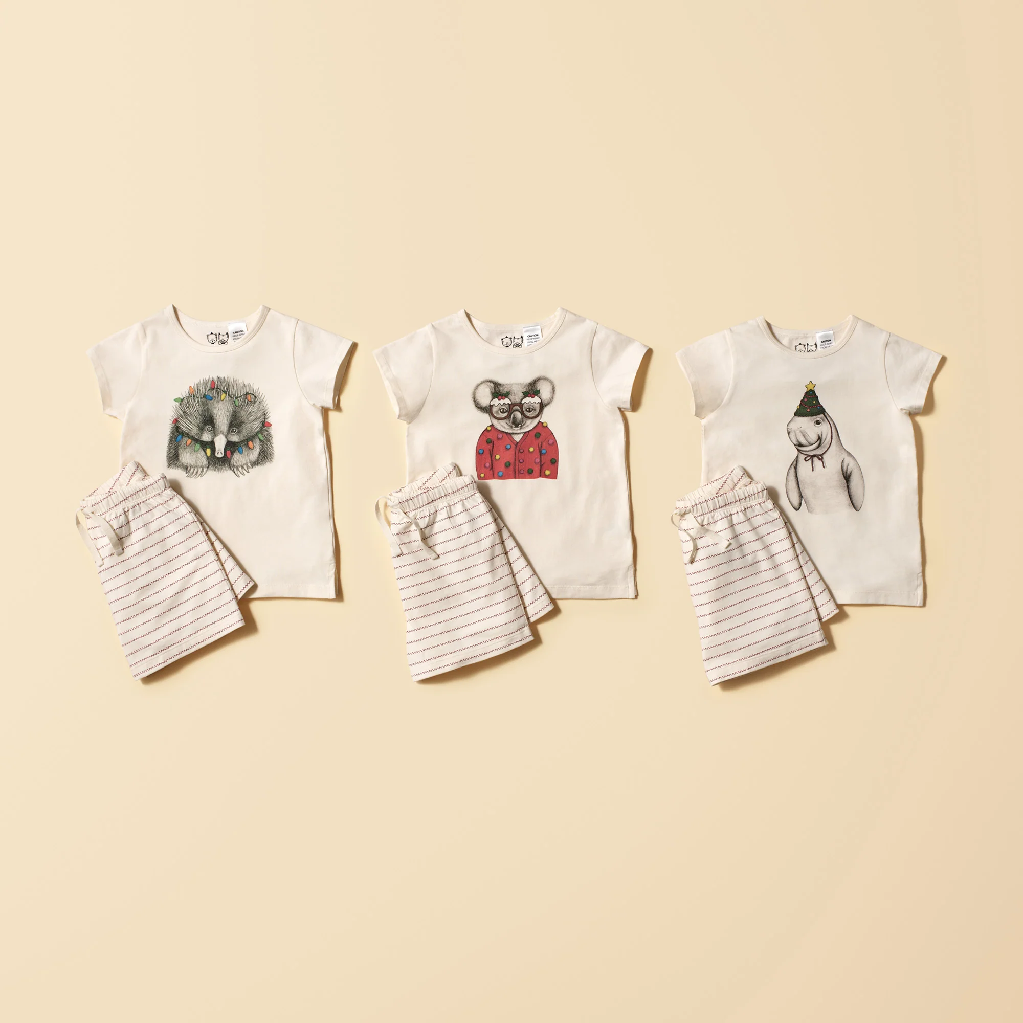 Wilson and Frenchy Dugong Organic Christmas Pyjamas - Image 5