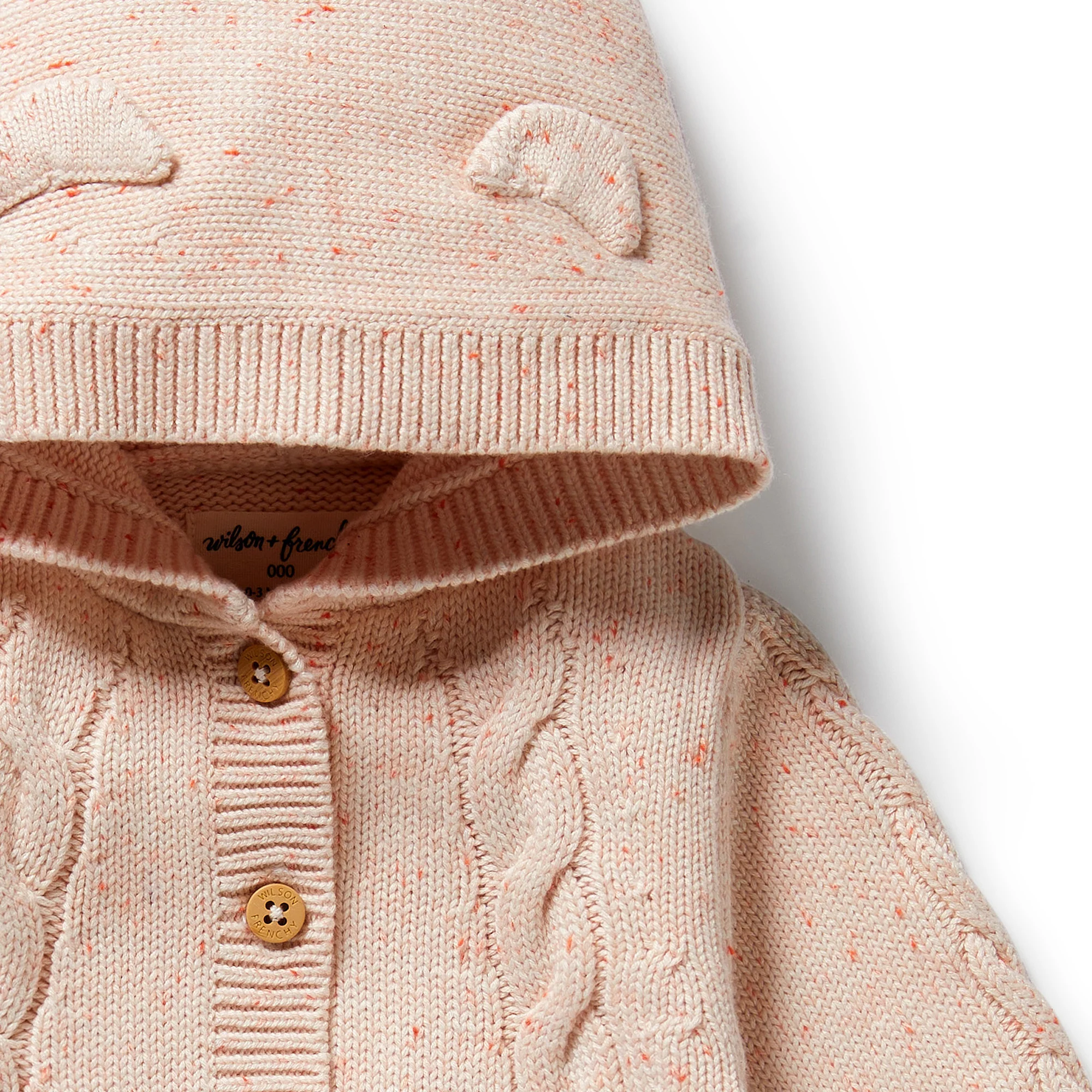 Wilson & Frenchy - Fairy Floss Organic Knitted Cable Jacket - Image 2