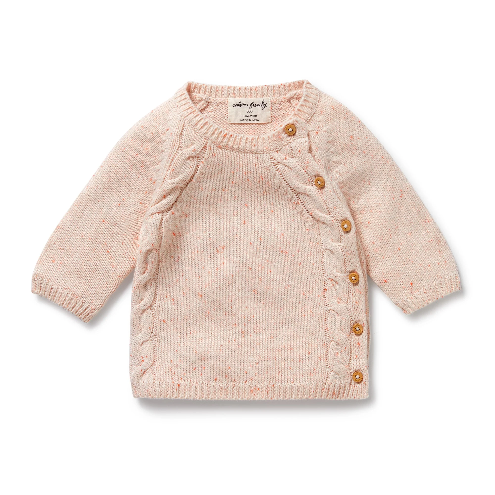 Wilson & Frenchy - Fairy Floss Organic Knitted Kimono Cardigan