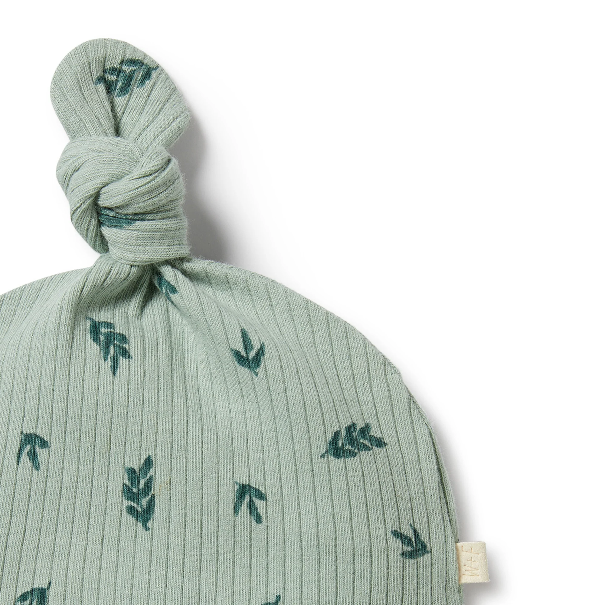 Falling Leaf Organic Rib Knot Hat - Image 2