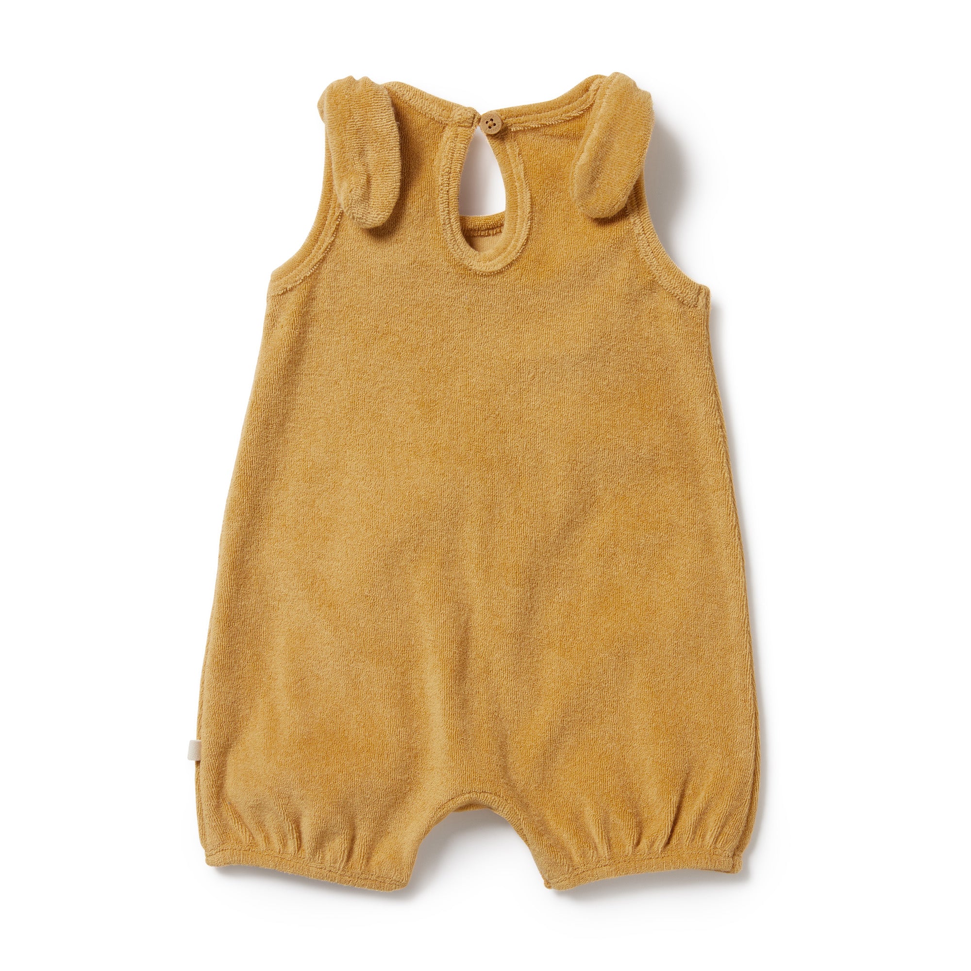 Follow The Sun Organic Terry Tie Playsuit - Image 3