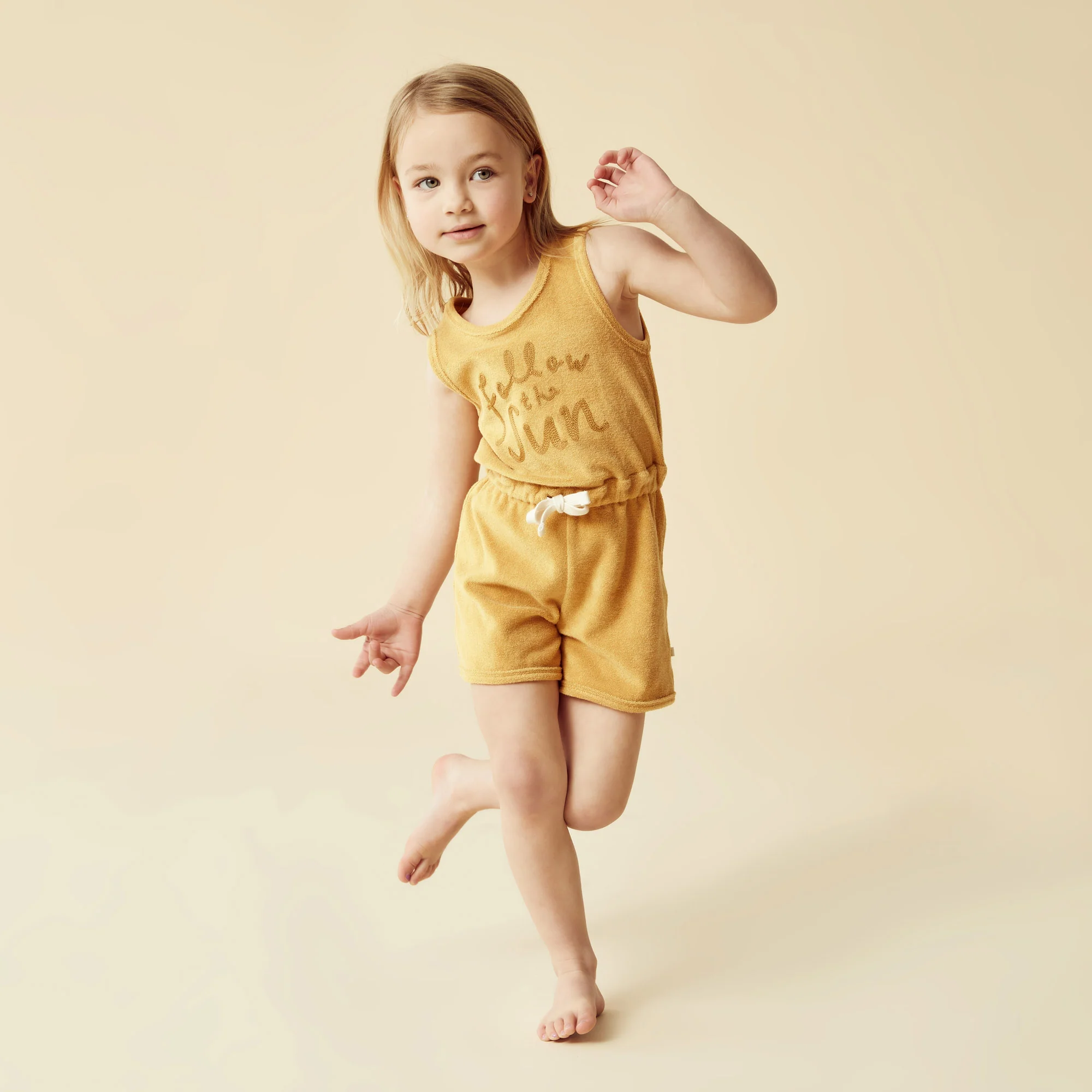 Wilson and Frenchy Follow The Sun Organic Terry Tie Singlet - Image 6