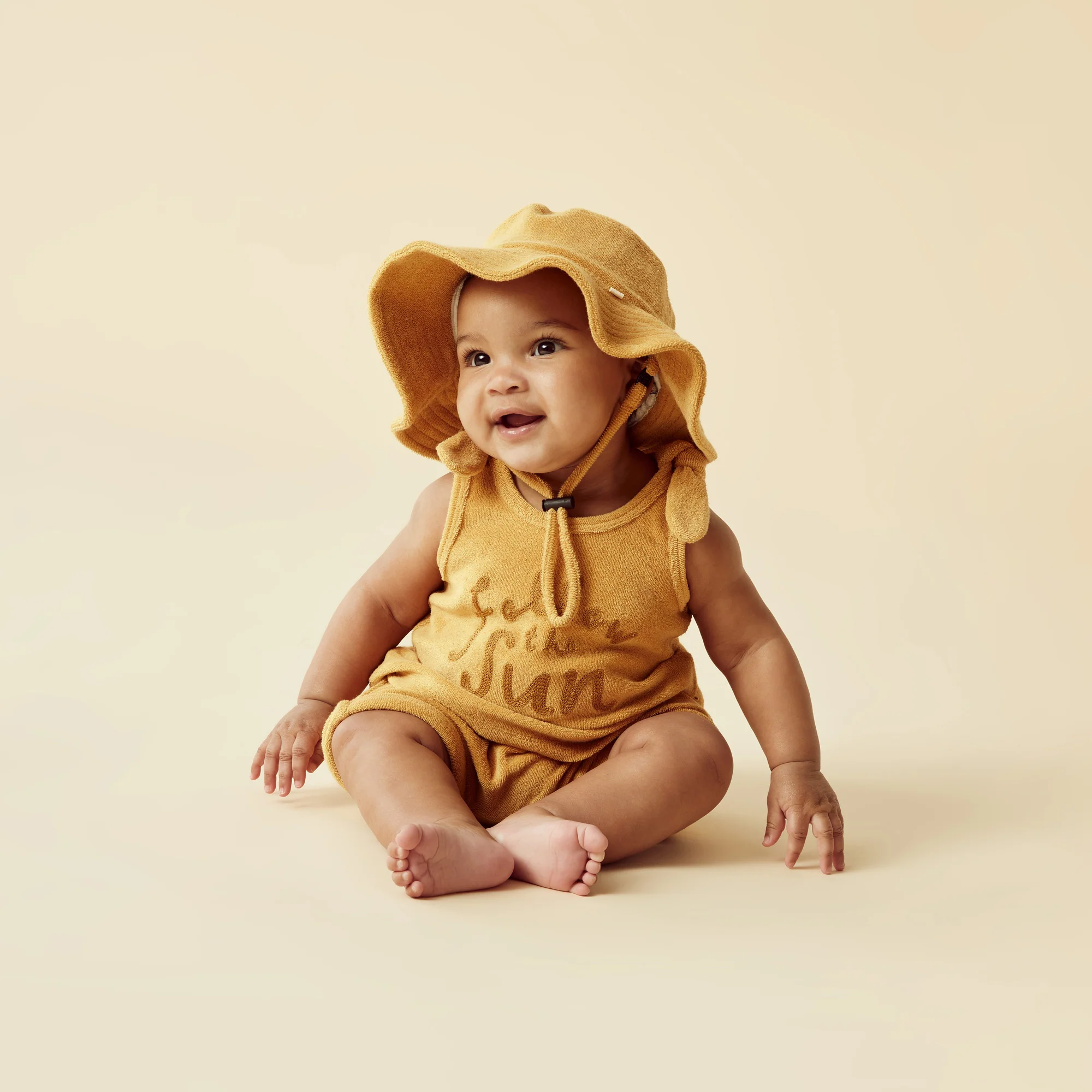 Wilson and Frenchy Follow The Sun Organic Terry Tie Singlet - Image 8