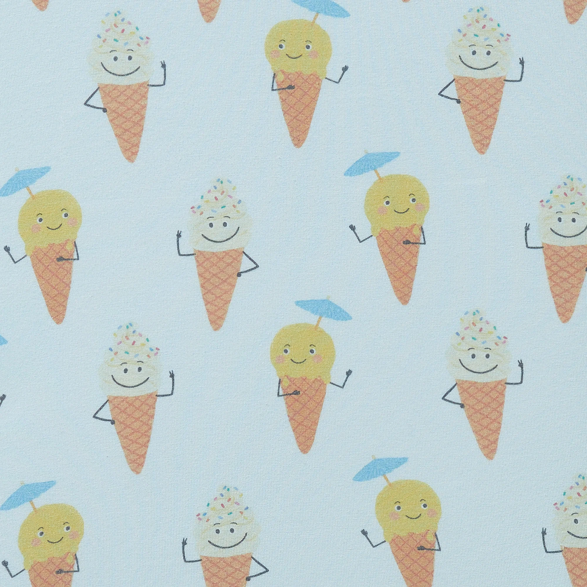 Organic Bassinet Sheet - Frosty Friends - Image 3