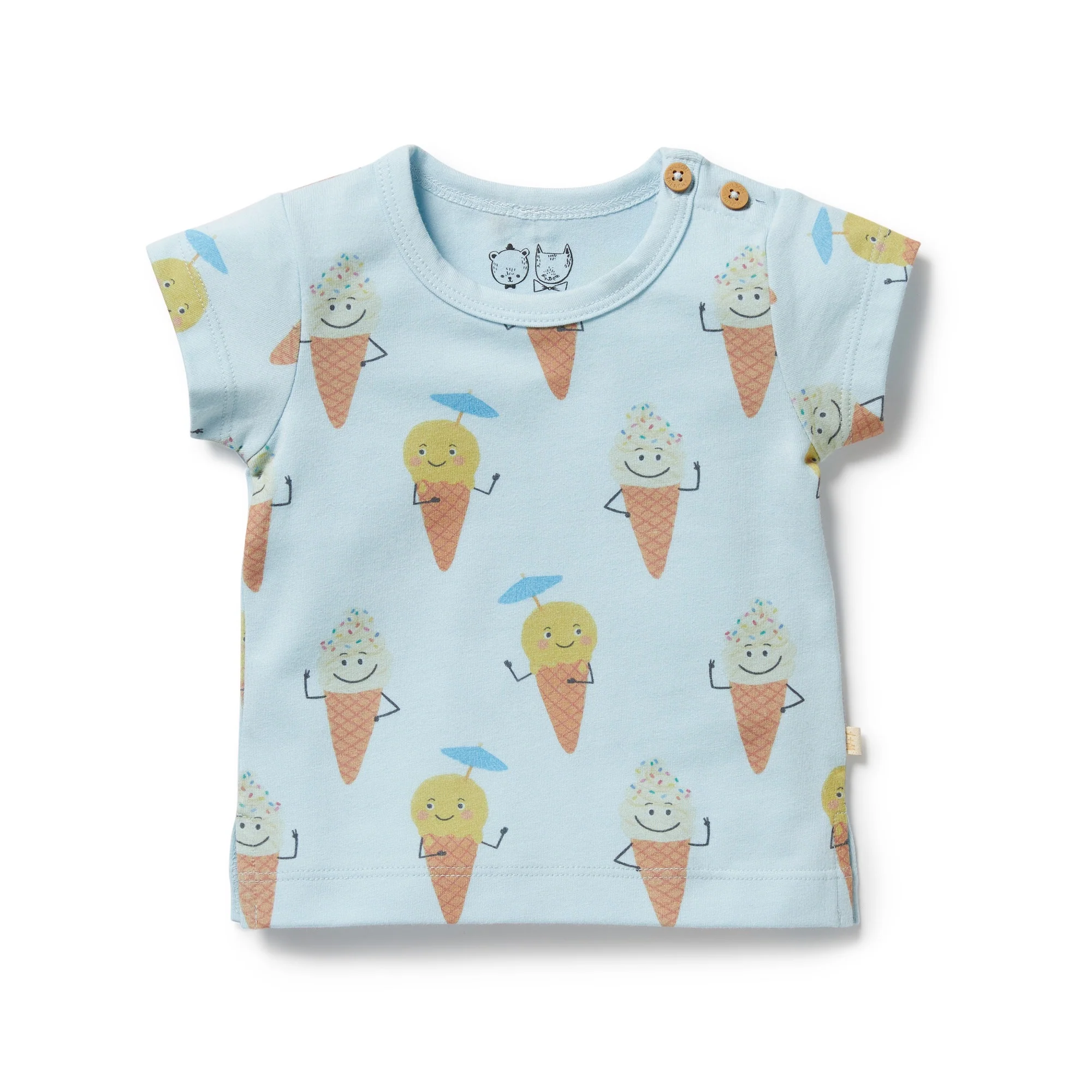 Organic Tee - Frosty Friends