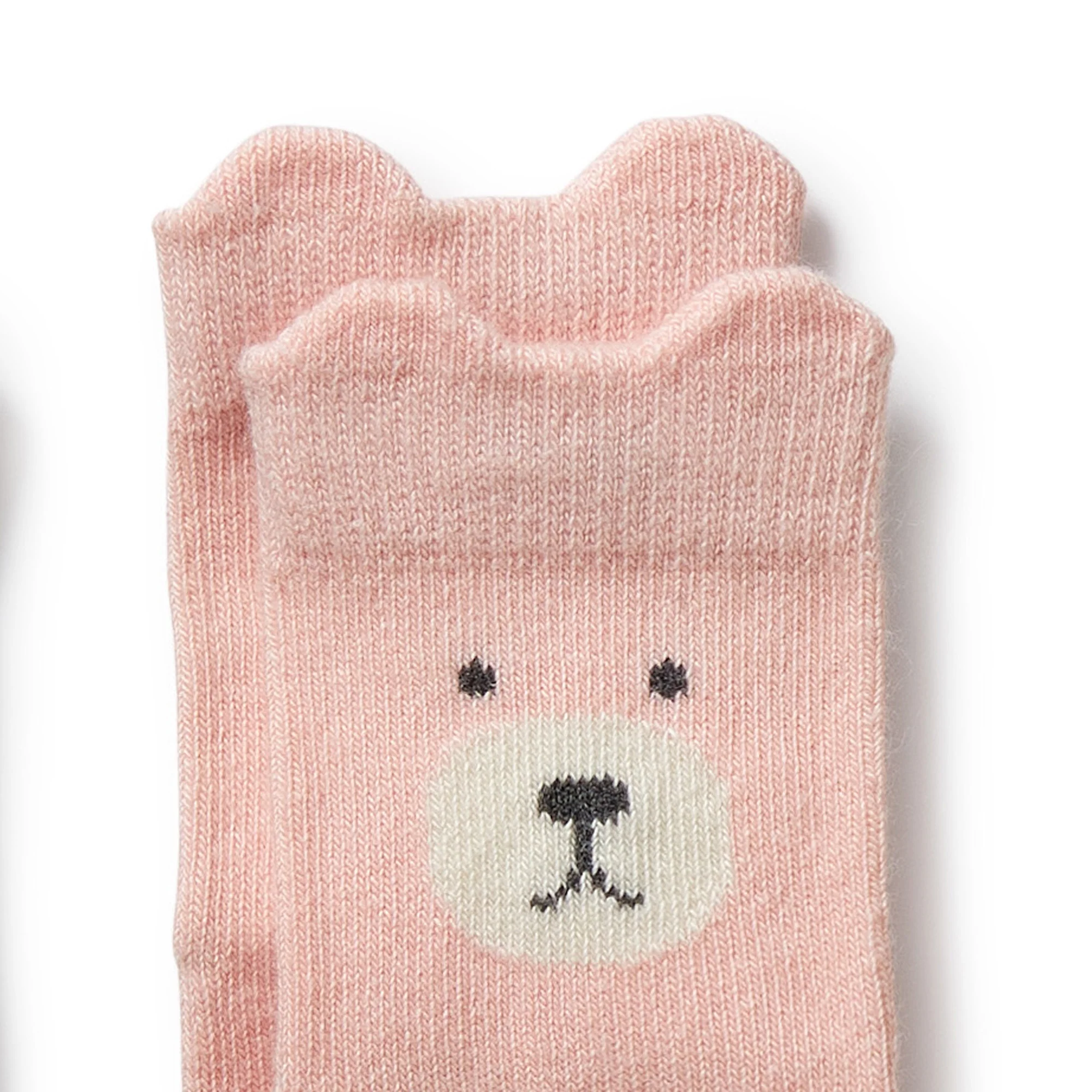 Organic 4 Pack Baby Socks - Girls - Image 4