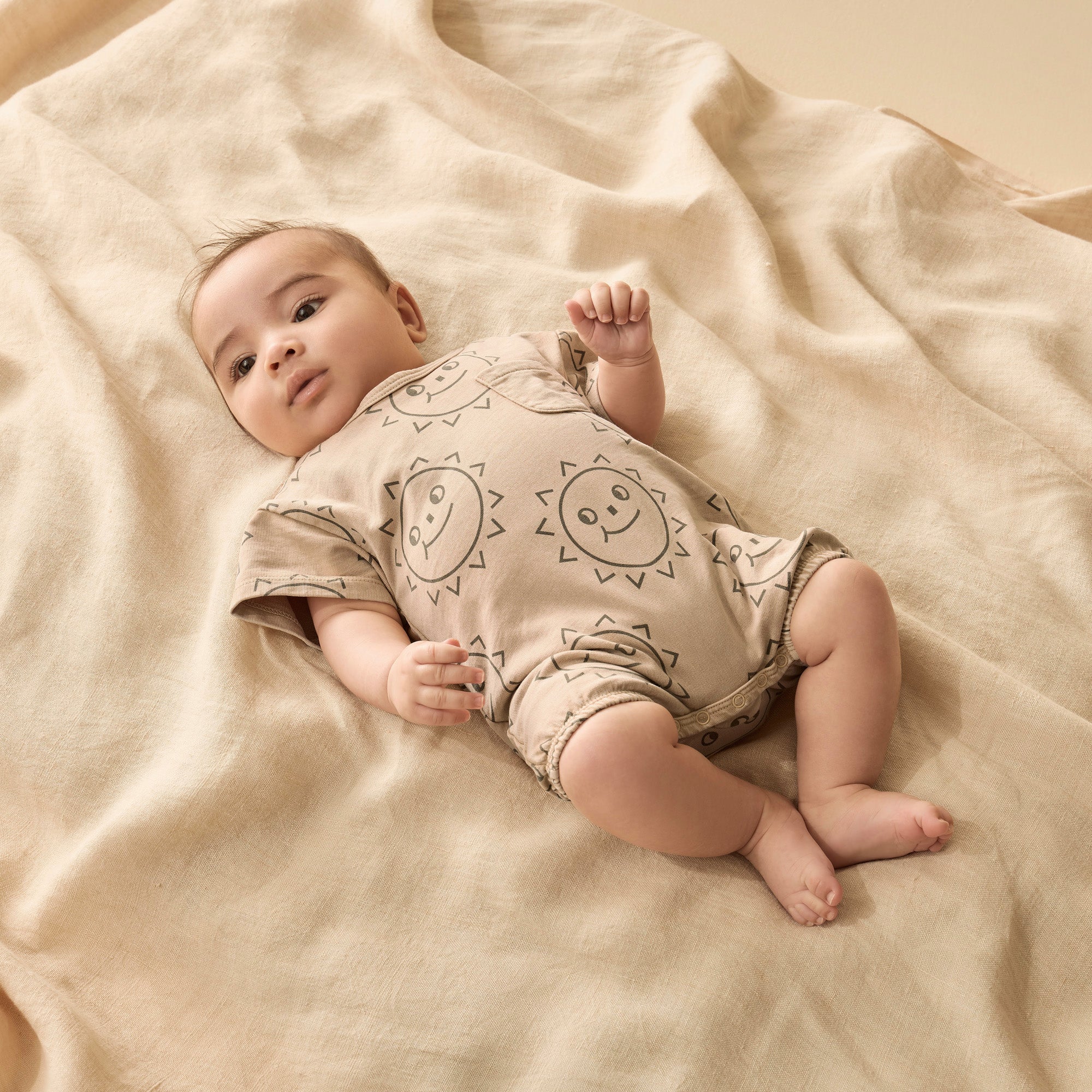 Organic Sweat Growsuit - Happy Days - Image 2