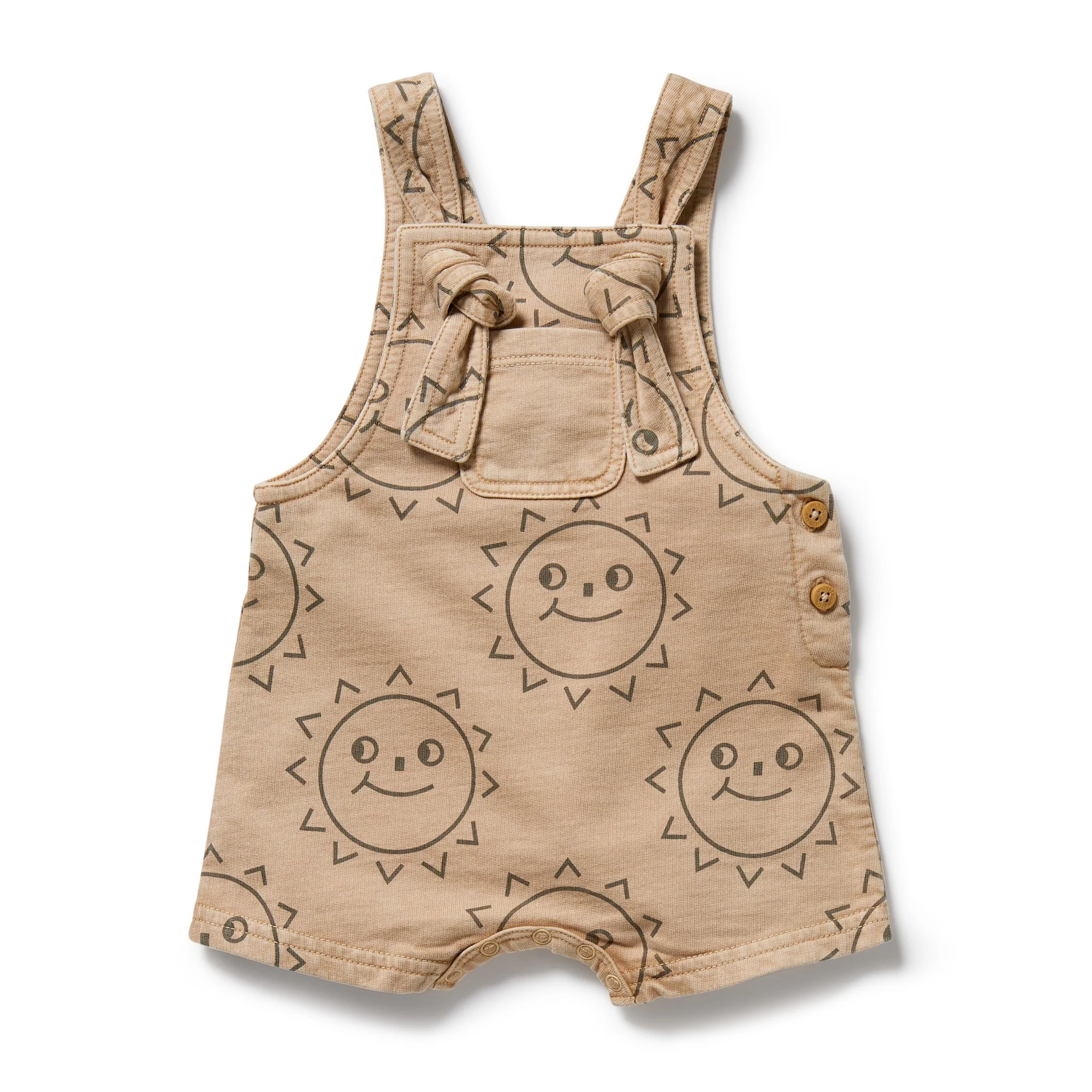 Organic Sweat Overall - Happy Days
