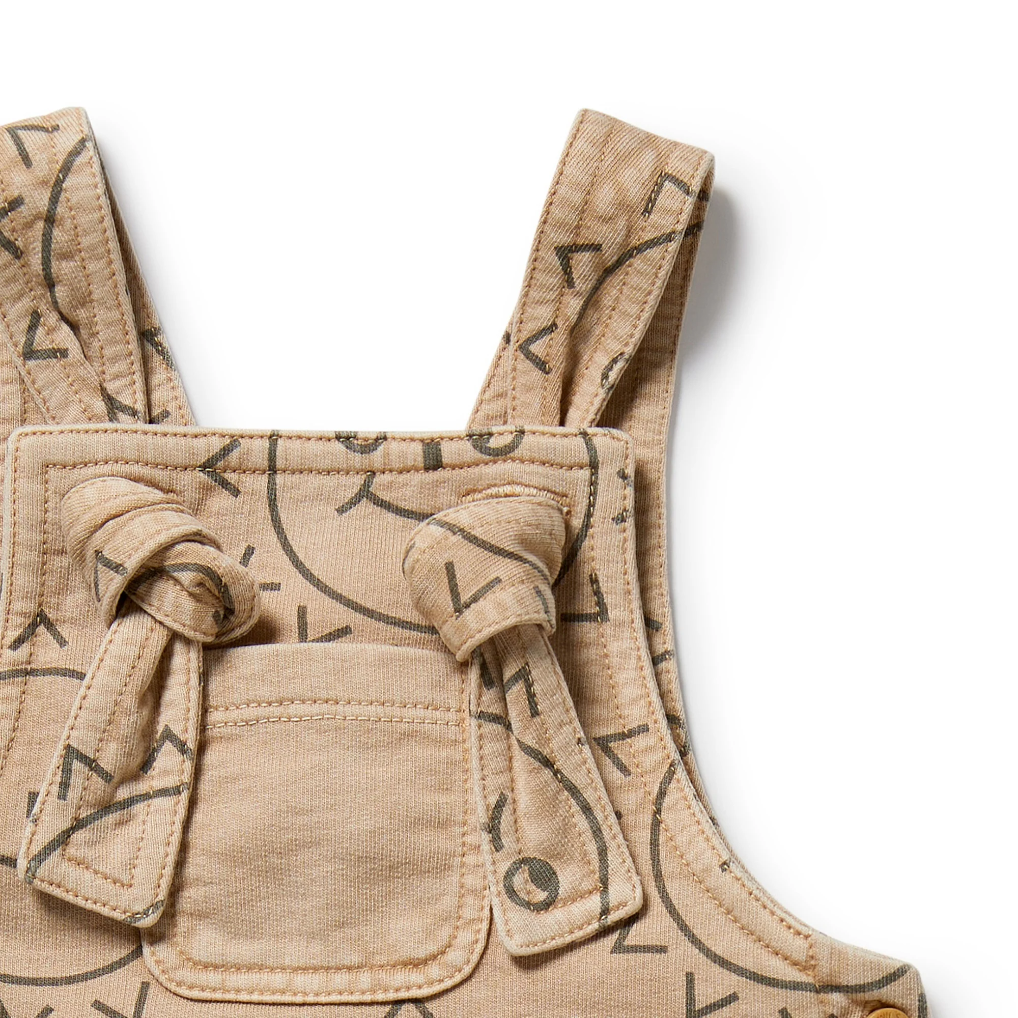 Organic Sweat Overall - Happy Days - Image 3