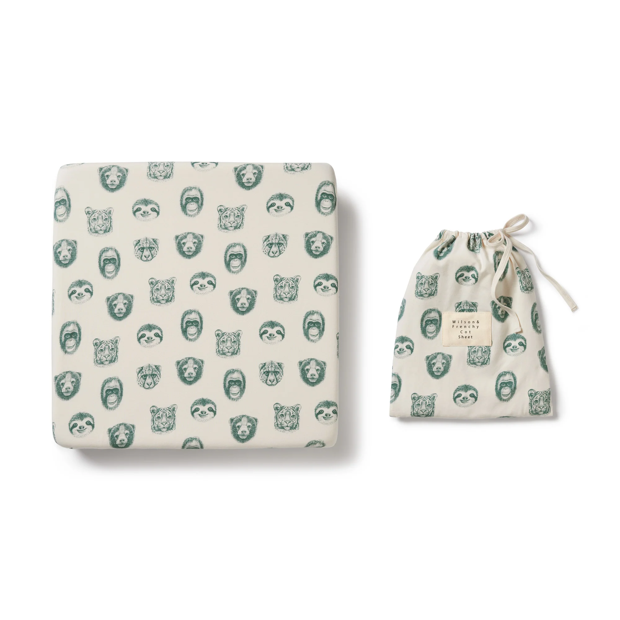 Hello Jungle Organic Cot Sheet - Image 4