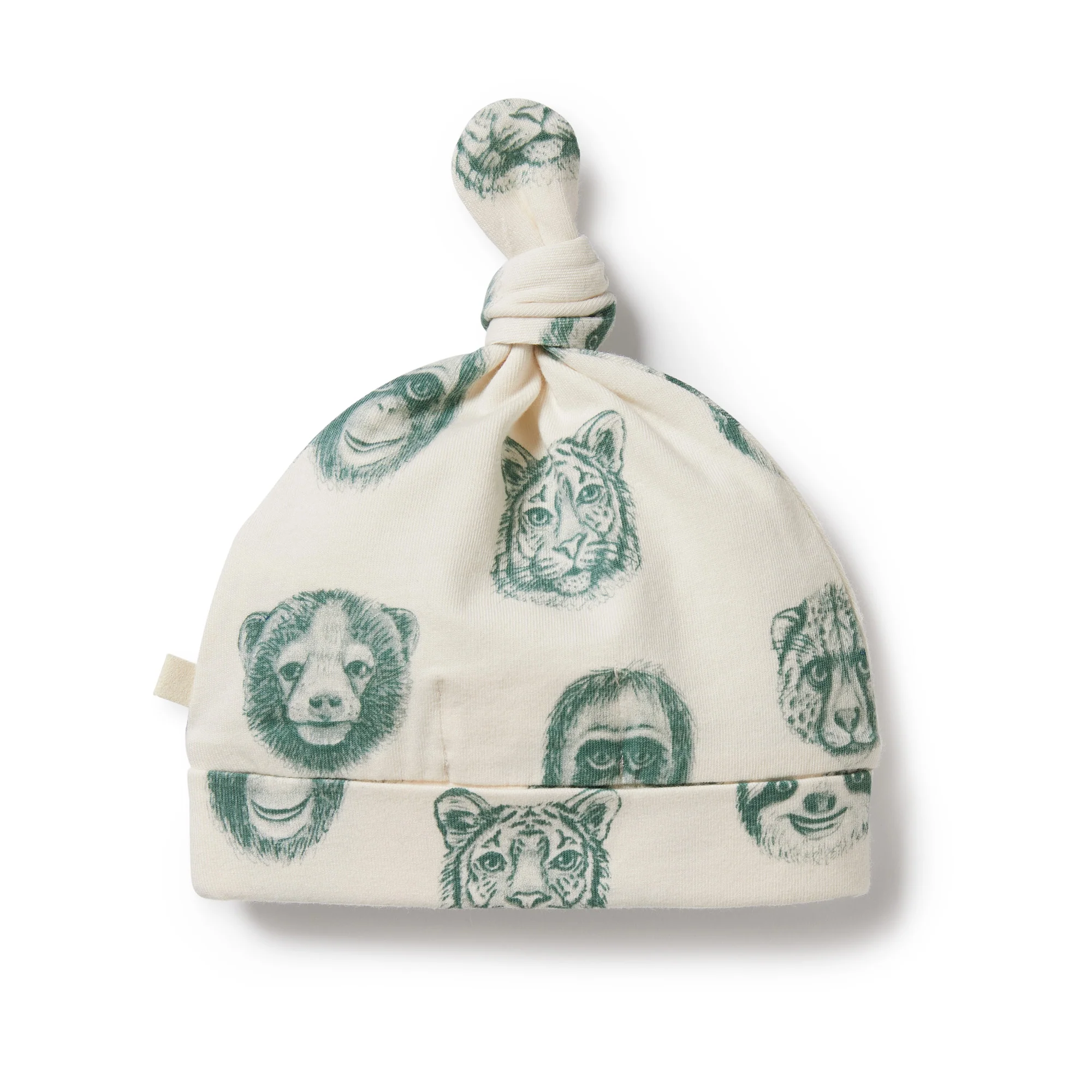Wilson and Frenchy Hello Jungle Organic Knot Hat - Image 3