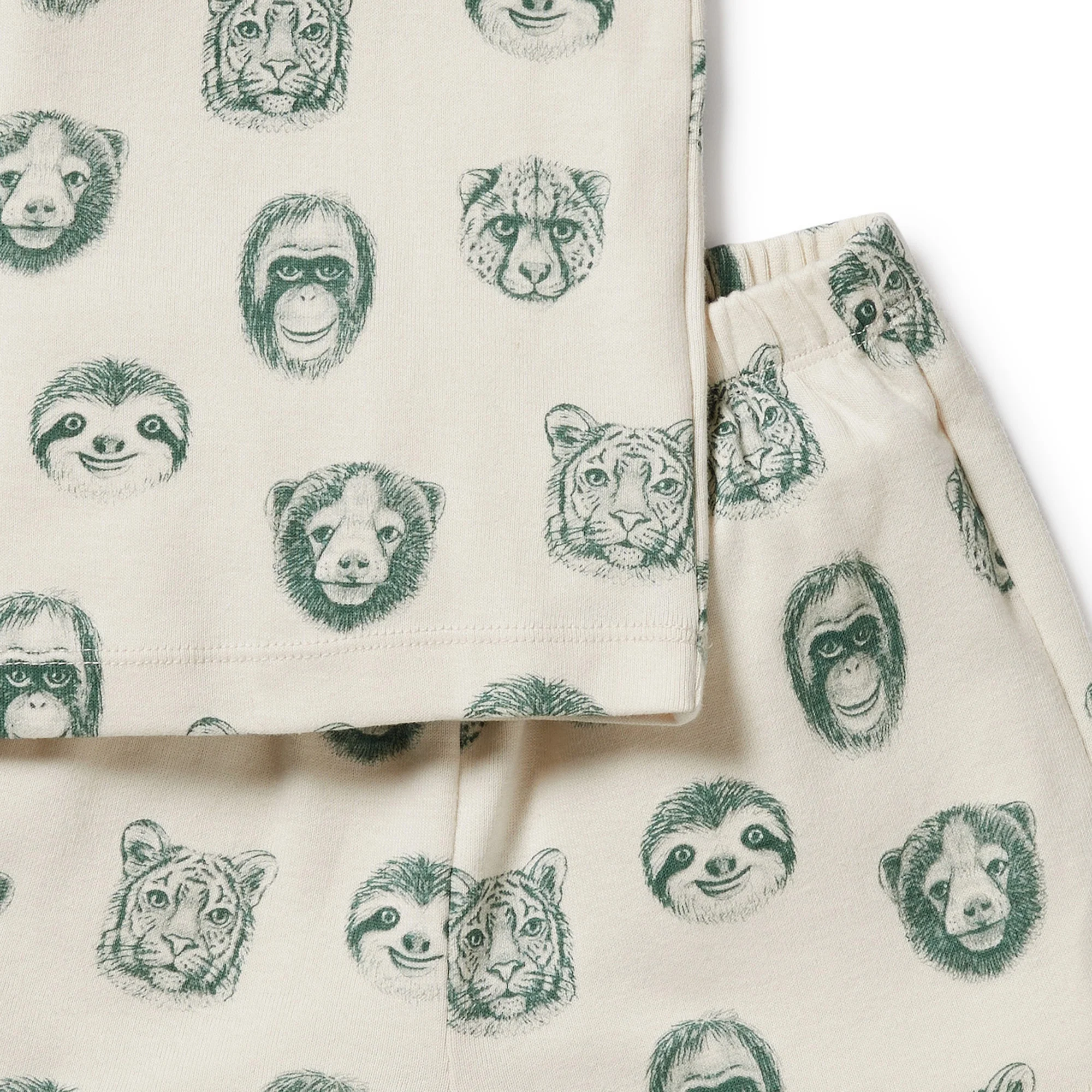 Hello Jungle Organic Short Sleeve Pyjamas - Image 4