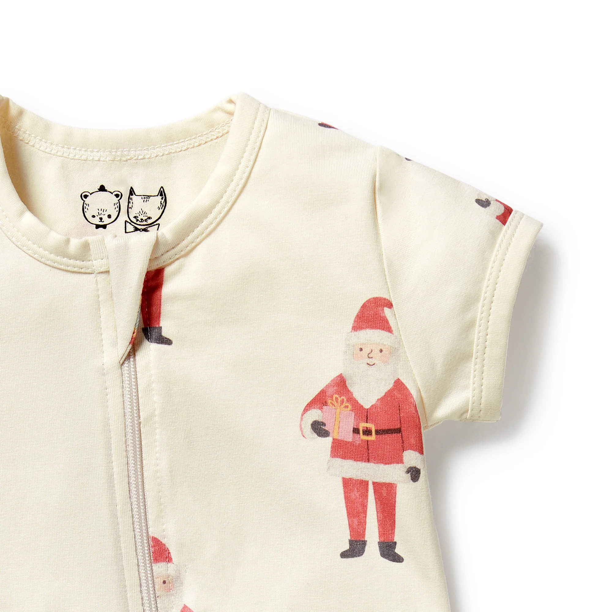 Organic Boyleg Zipsuit - Ho Ho Ho - Image 2