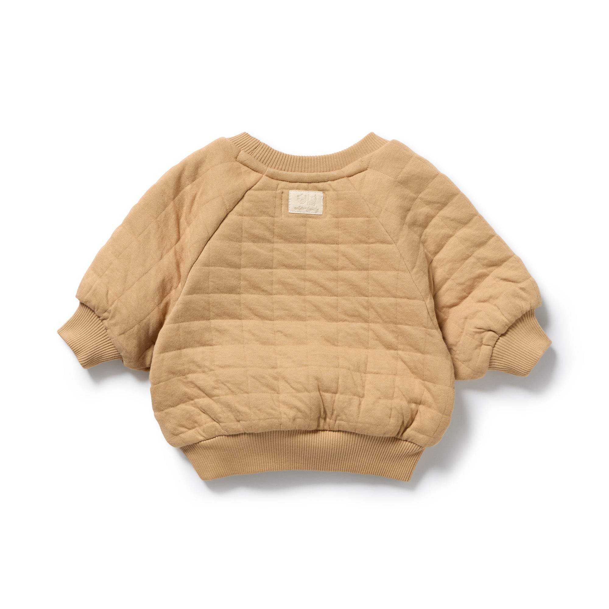 Honey Fawn Organic Quilted Sweat - Image 7