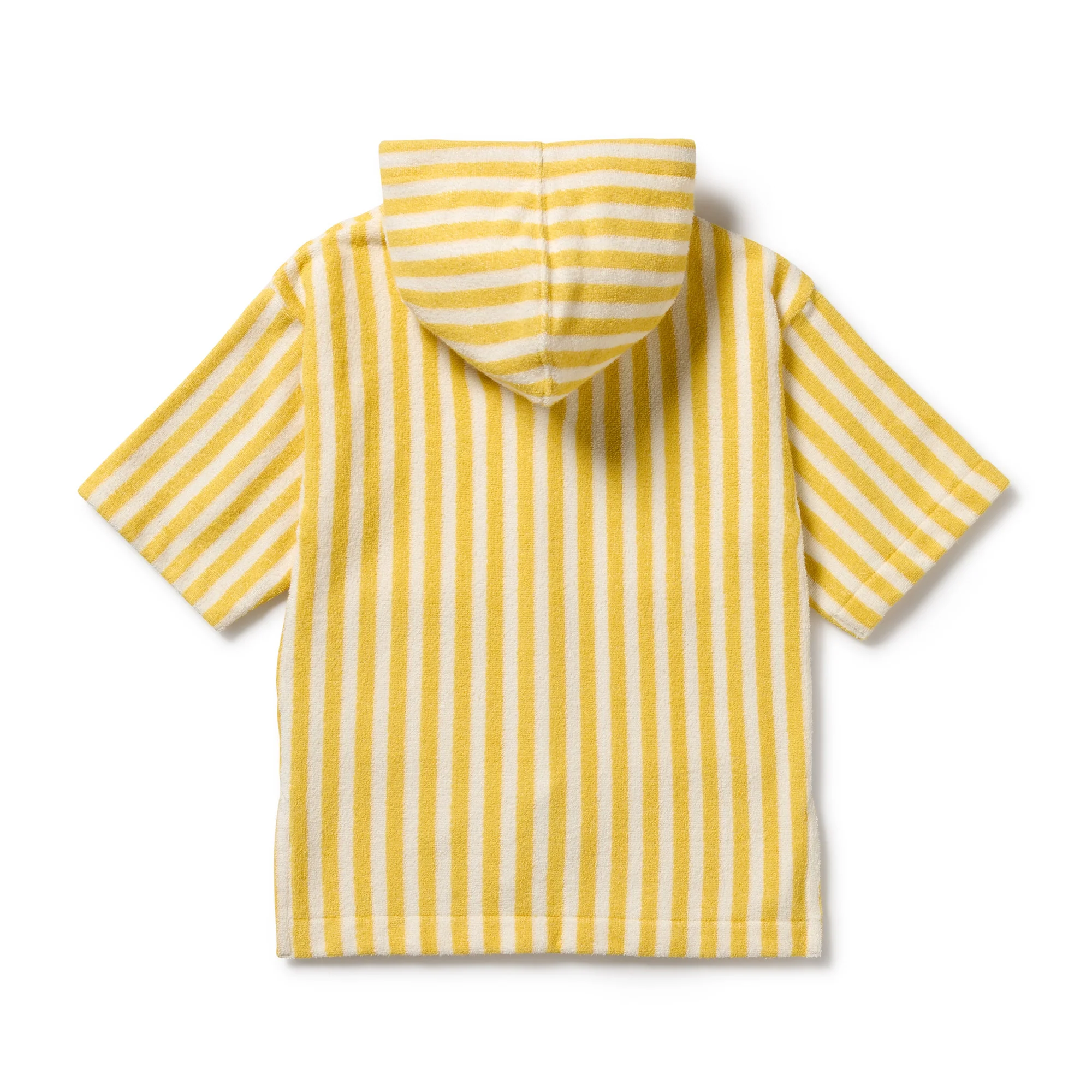 Organic Terry Hooded Towel - Honey Wave - Image 5