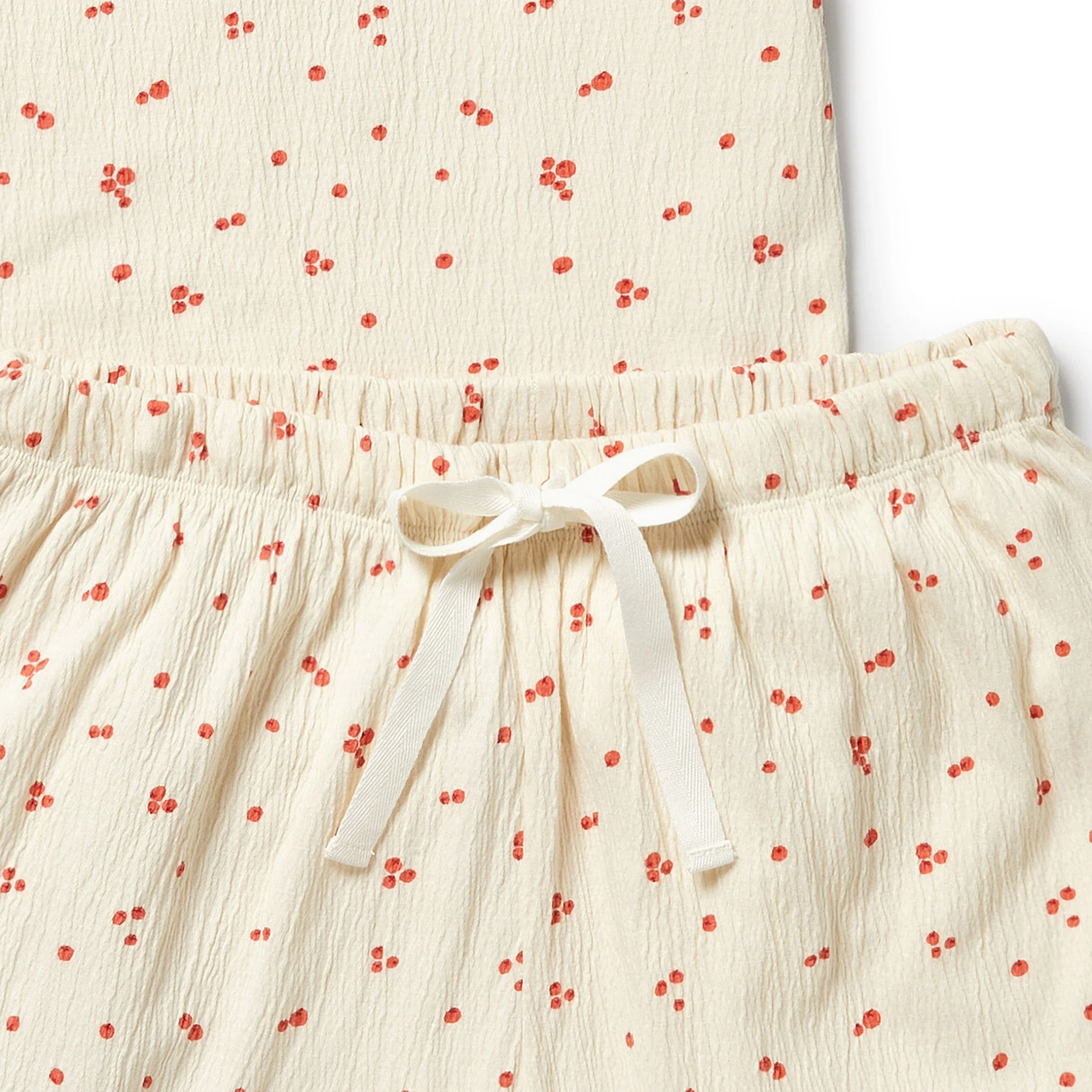 Organic Crinkle Women's Pyjamas - Jolly Holly - Image 3
