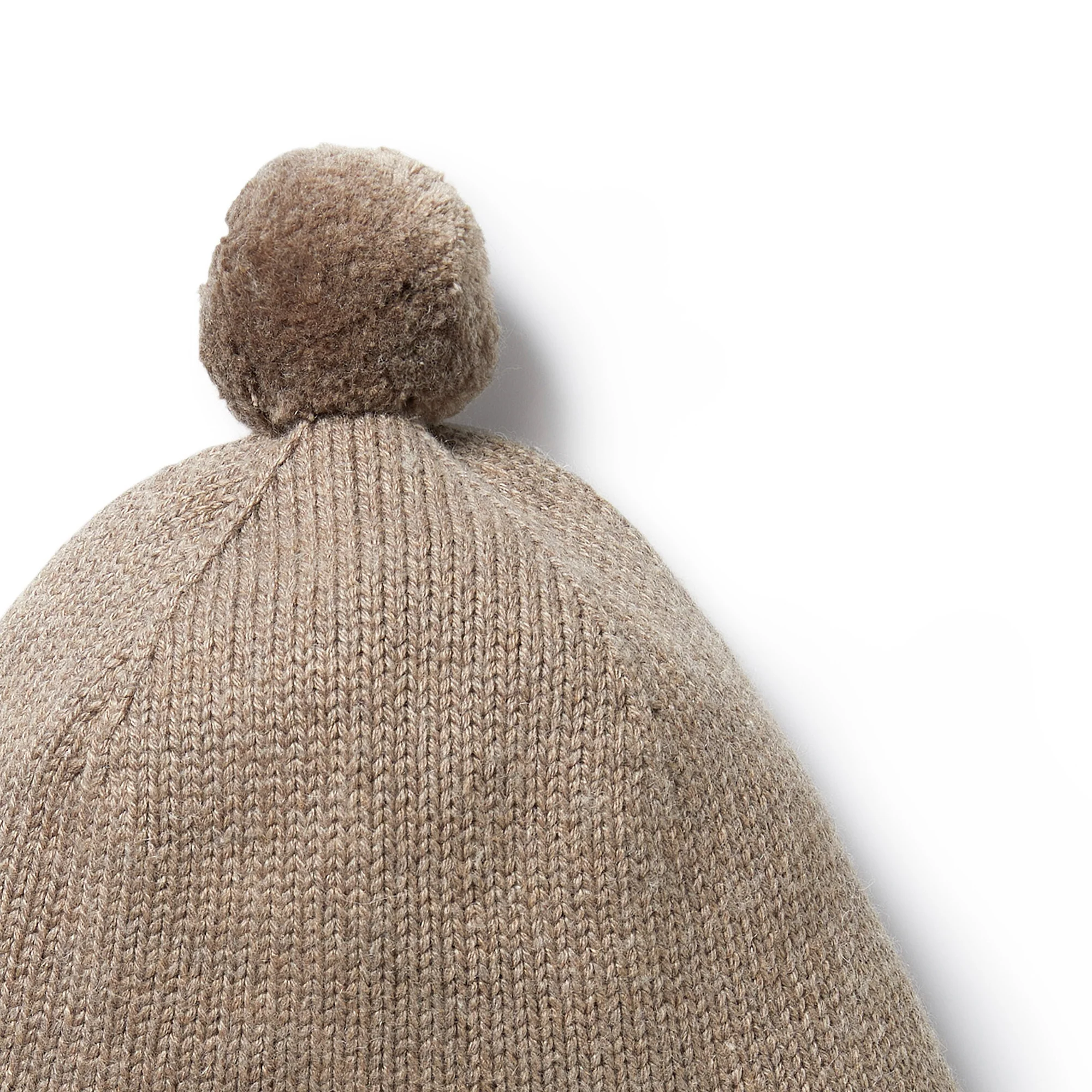 Wilson and Frenchy Knitted Bonnet - Walnut - Image 3