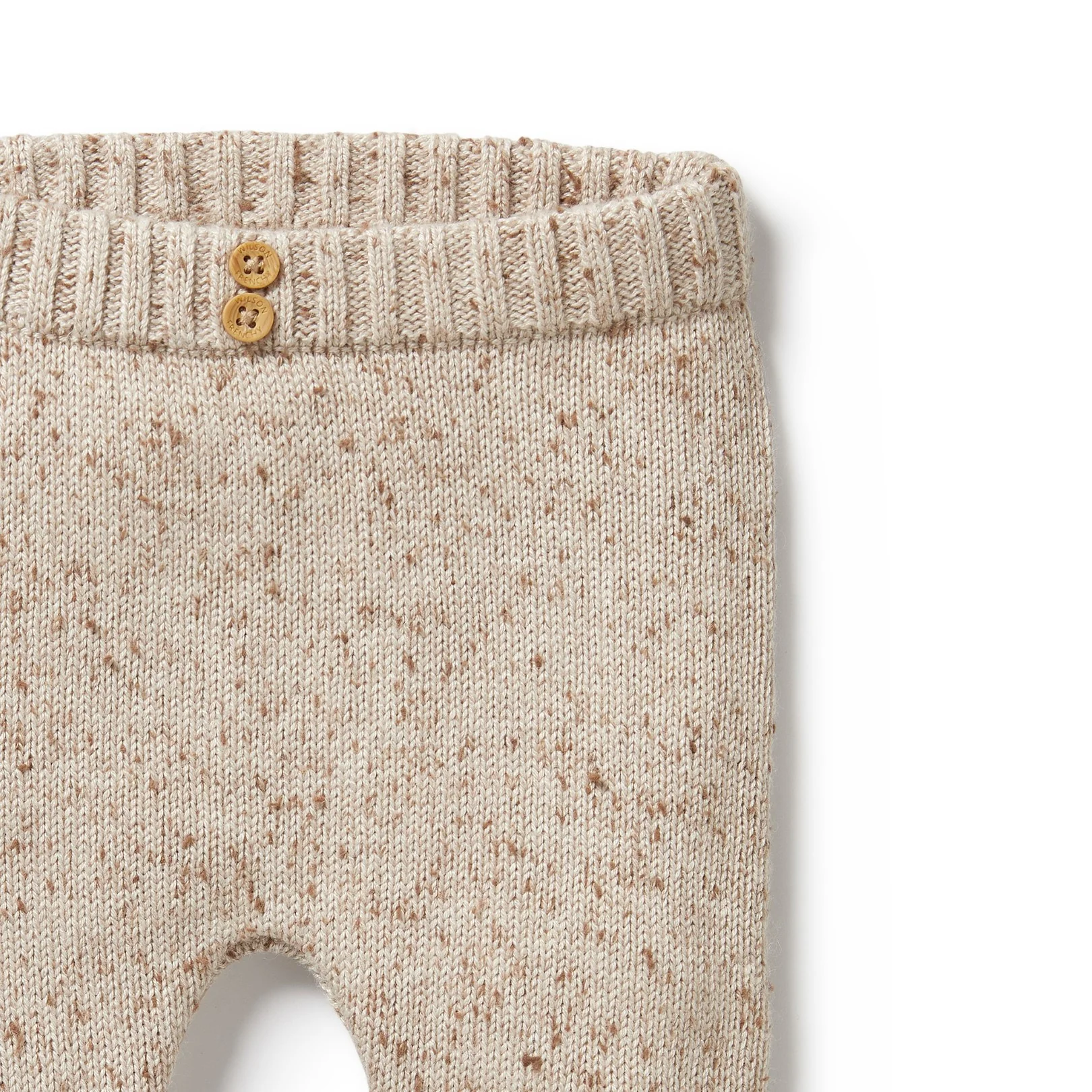 Knitted Legging - Almond Fleck - Image 4