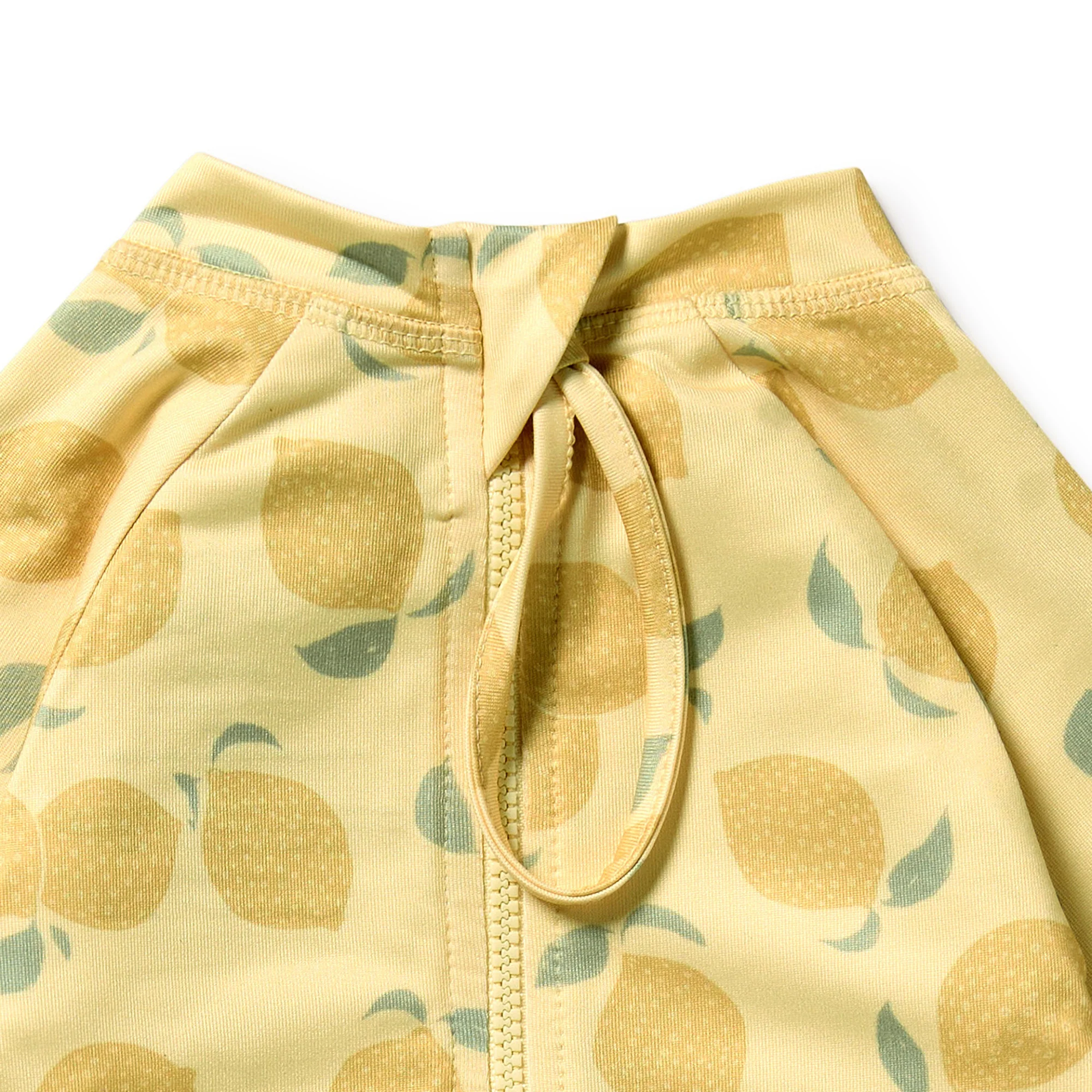 One Piece Boyleg Swimsuit - Lemon Drop - Image 4