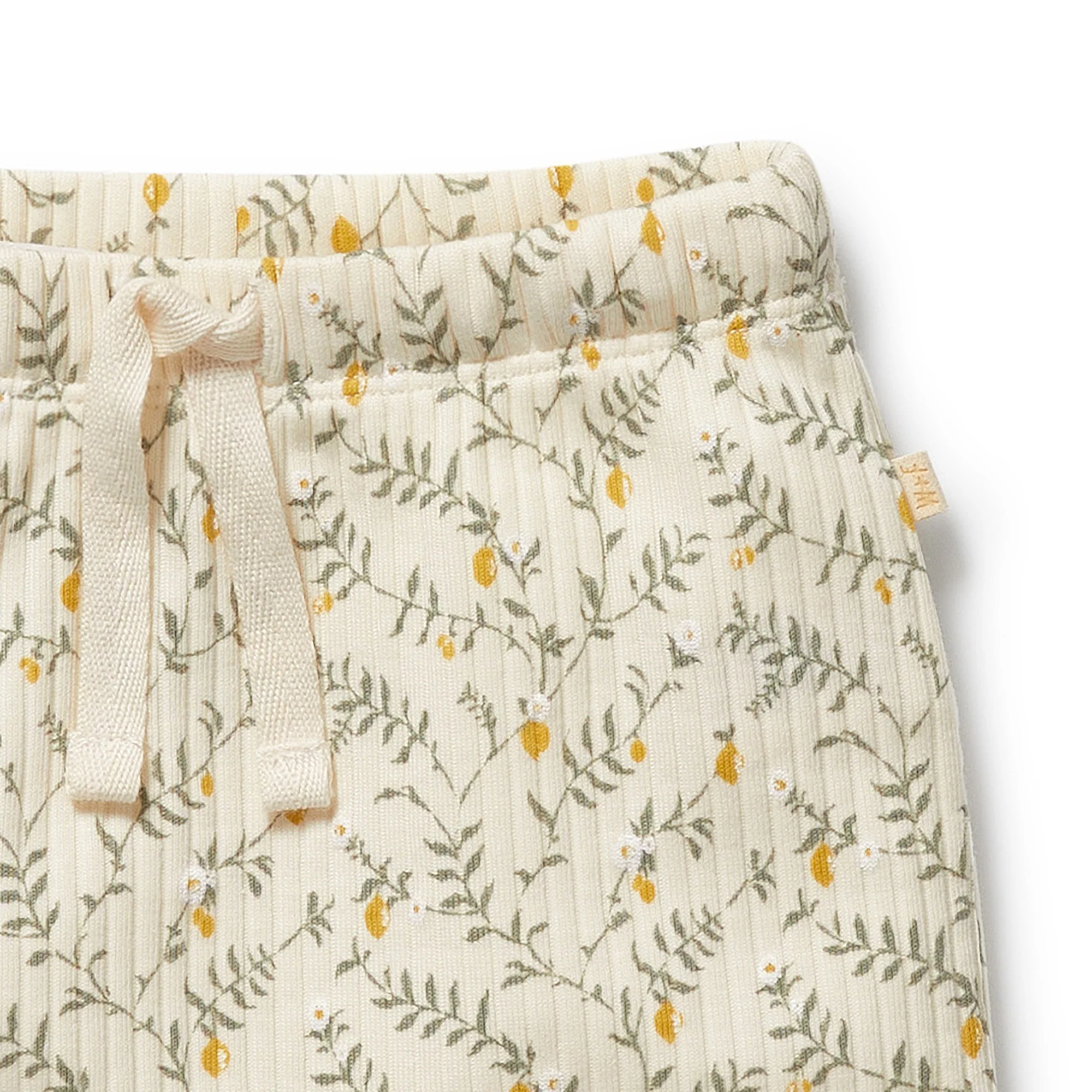 Organic Kimono Set - Lemon Leaf - Image 3