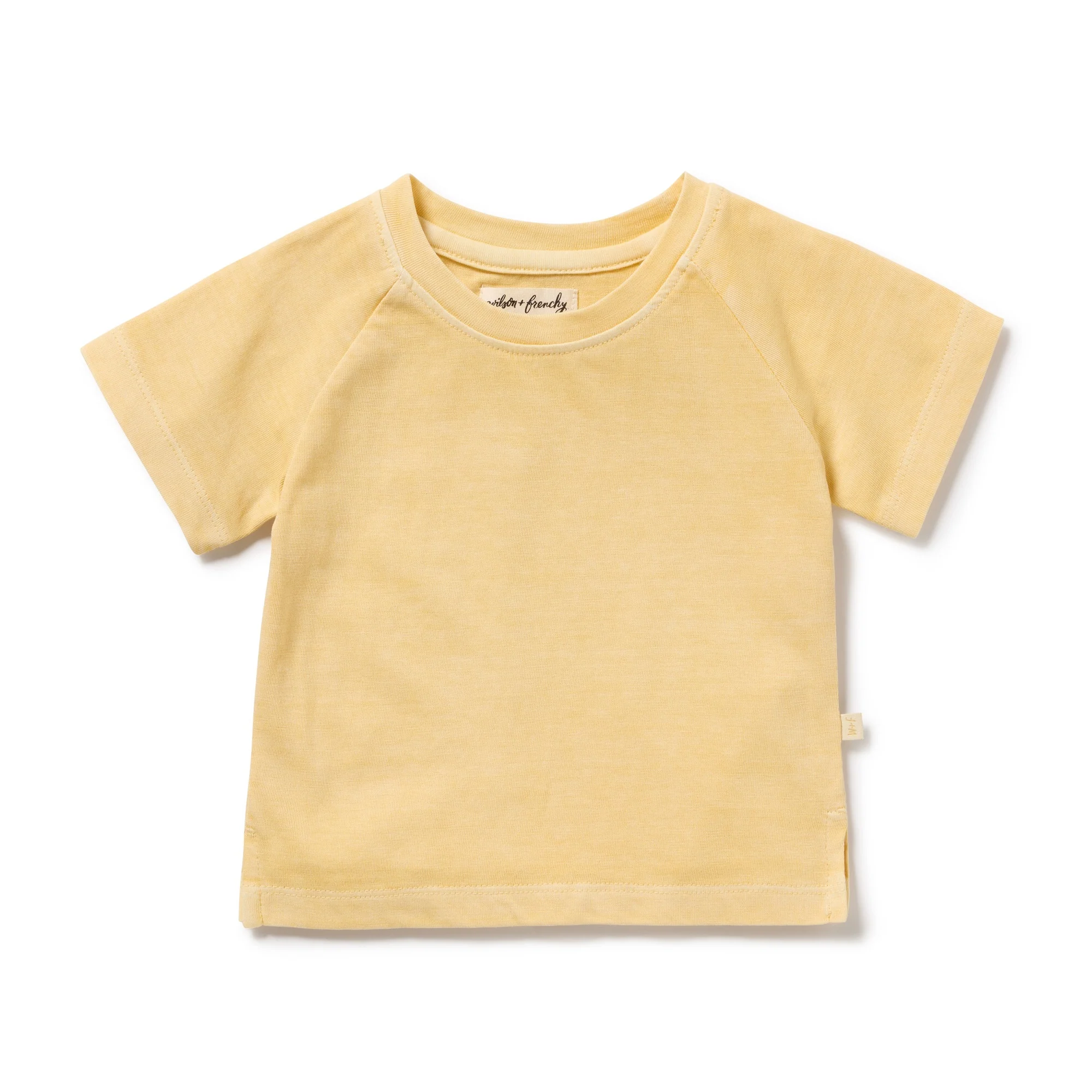 Organic Dyed Tee - Lemon