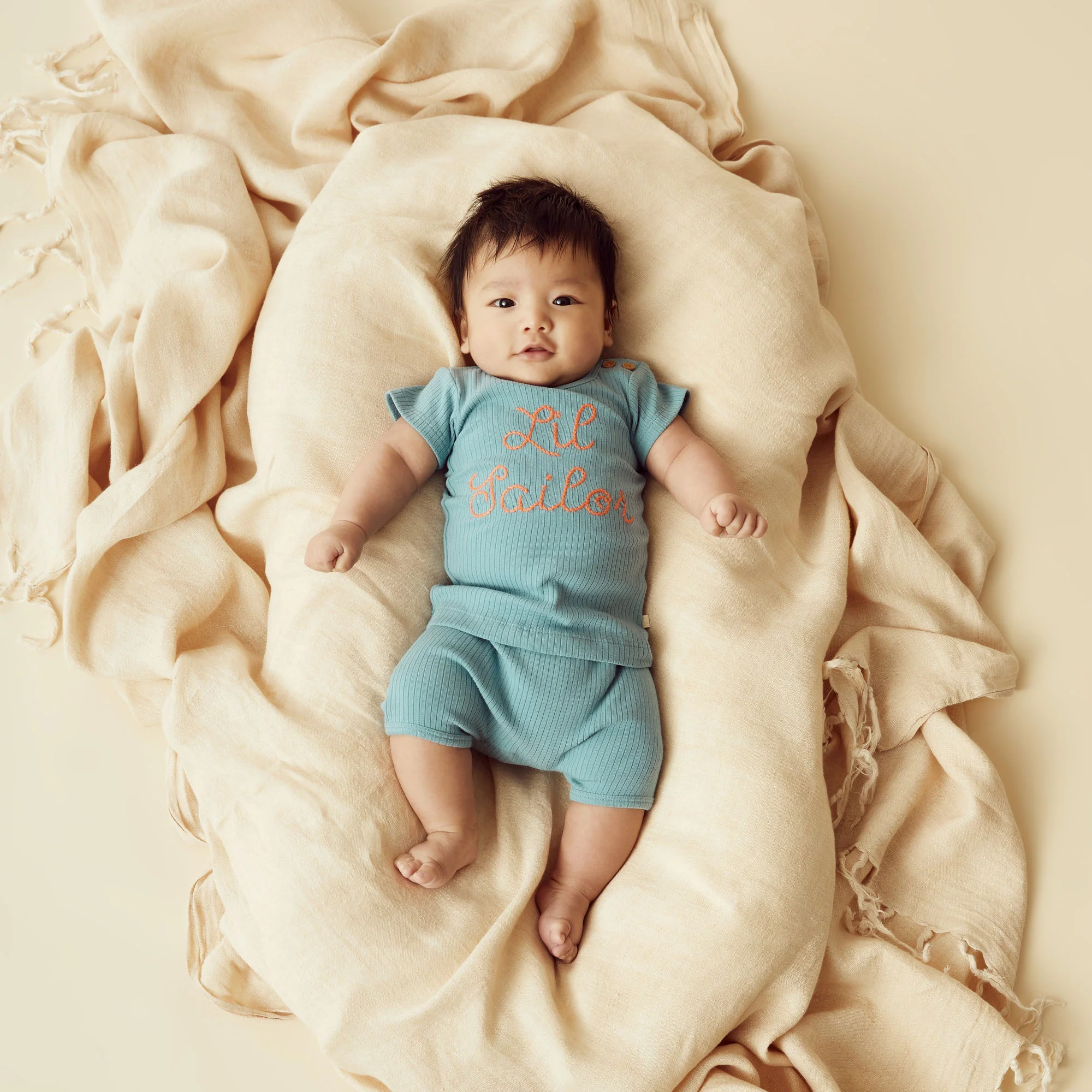 Wilson and Frenchy Lil Sailor Organic Rib Tee - Image 5