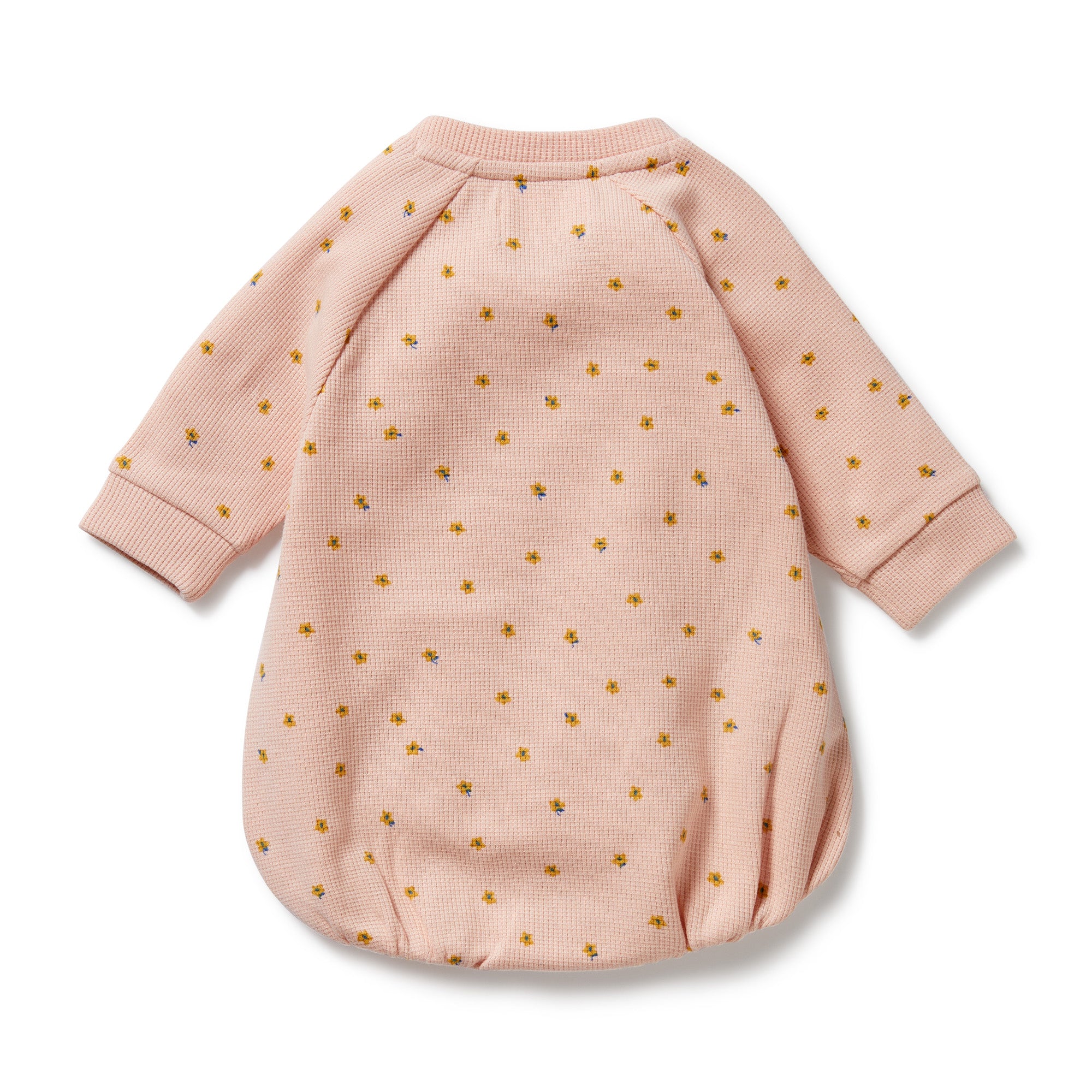 Wilson & Frenchy - Little Fleur Organic Waffle Bodysuit - Image 4