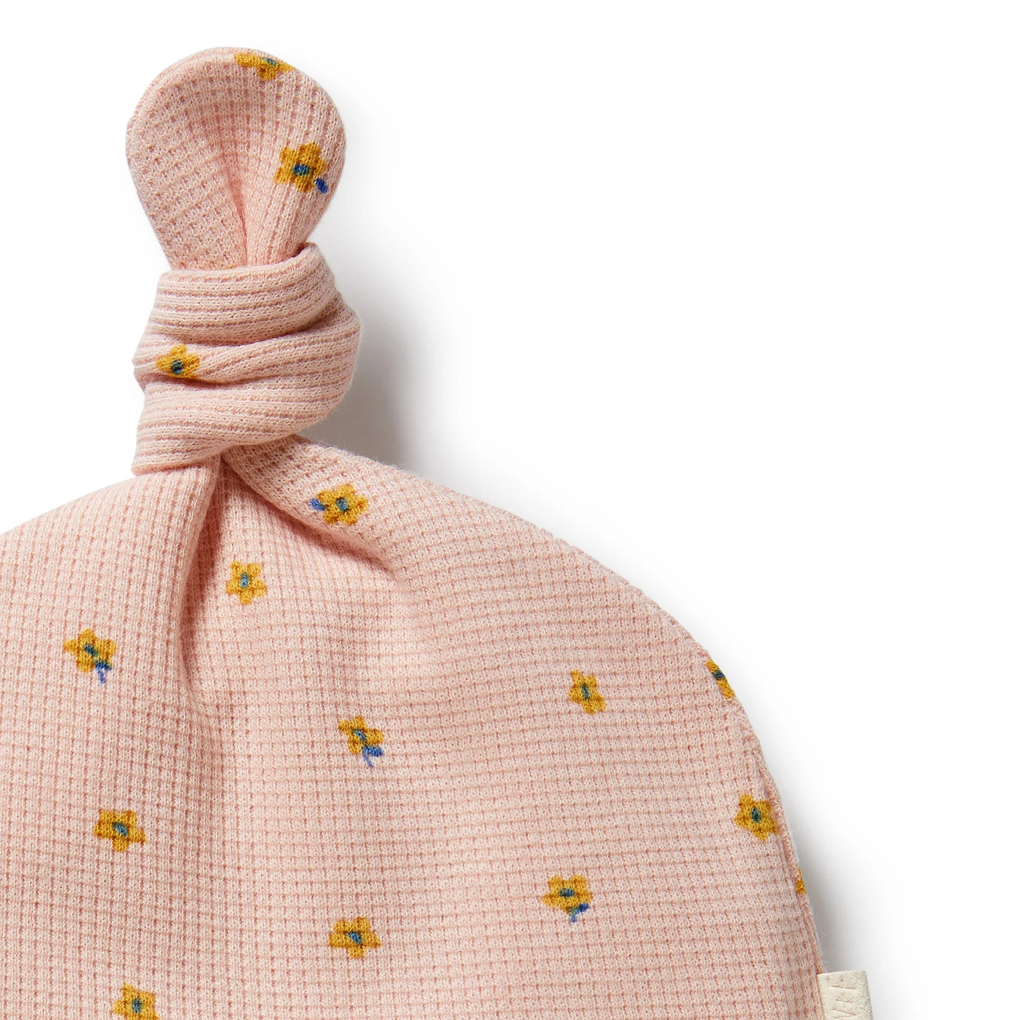 Wilson & Frenchy - Little Fleur Organic Waffle Knot Hat - Image 2