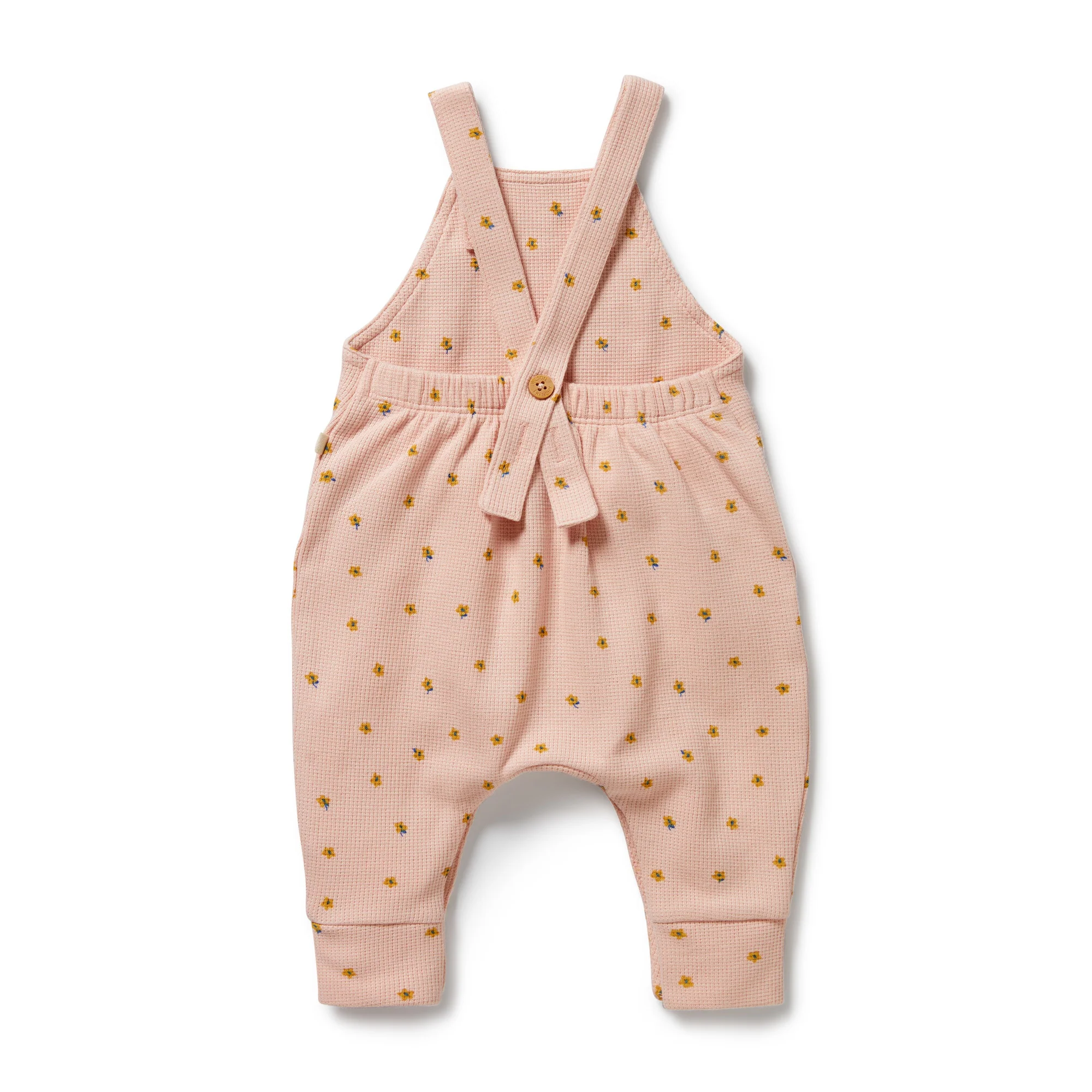 Wilson & Frenchy - Little Fleur Organic Waffle Overall - Image 5
