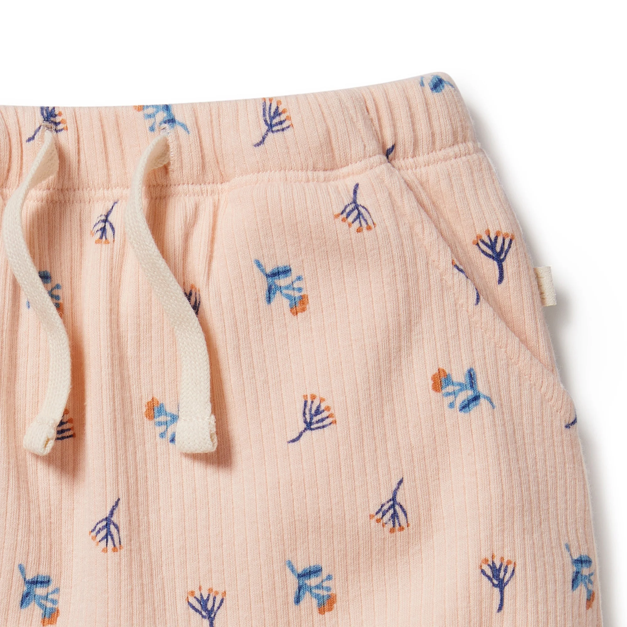 Little Flower Organic Rib Bloomer Short - Image 4