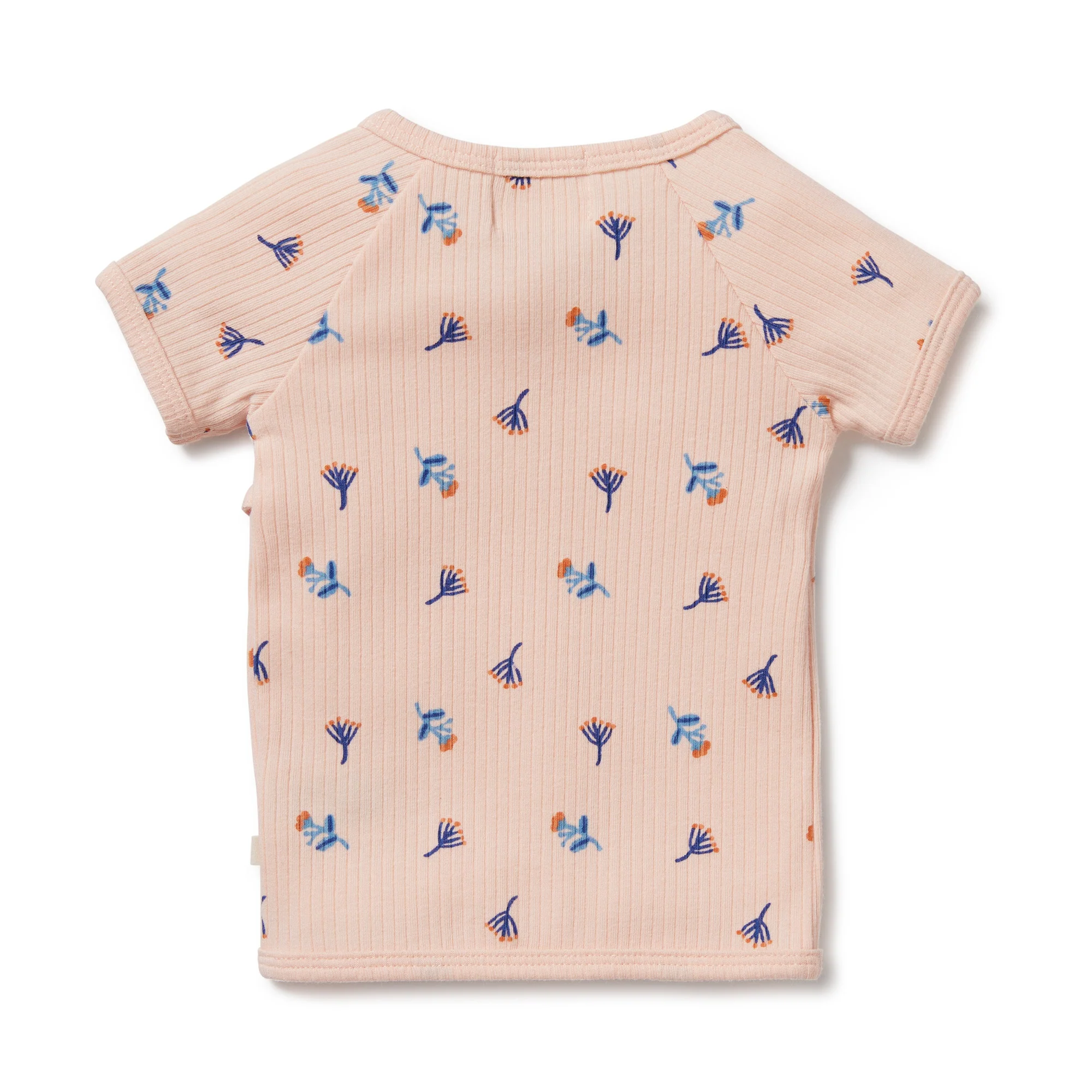 Wilson and Frenchy Little Flower Organic Rib Kimono Top - Image 3