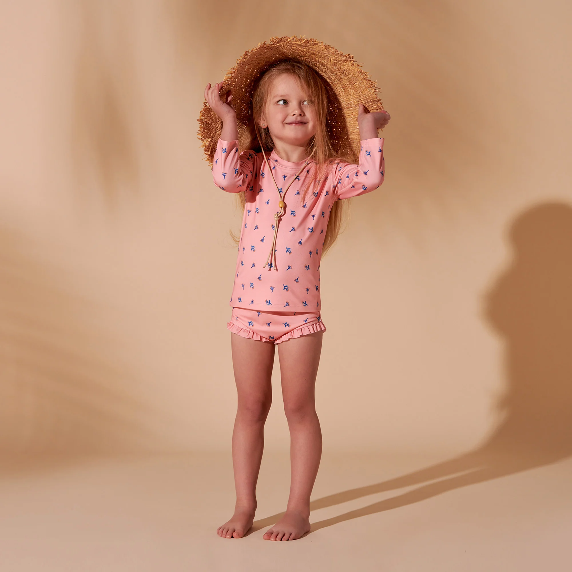 Little Flower Rashie Swim Set - Image 2