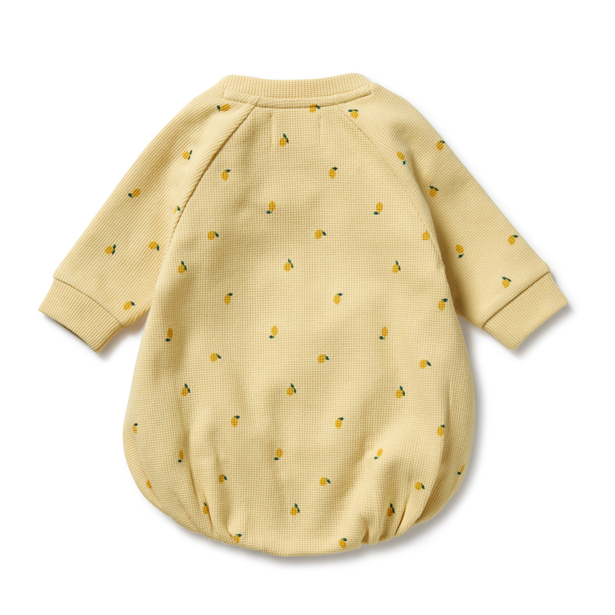 Wilson & Frenchy - Little Lemon Organic Waffle Bodysuit - Image 5