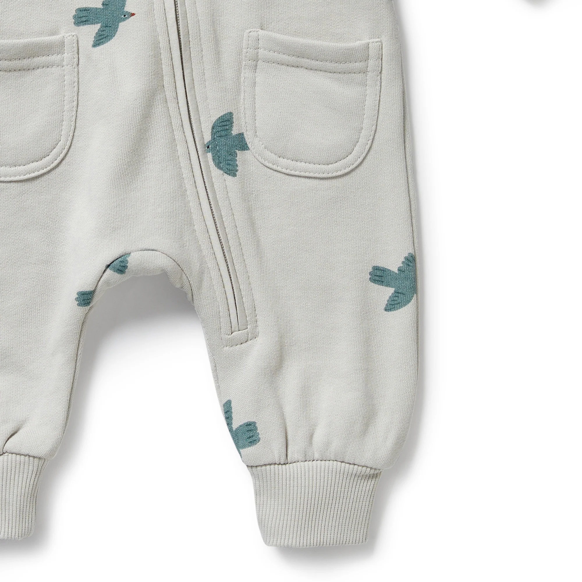 Wilson & Frenchy - Little Sparrow Organic Terry Growsuit - Image 4