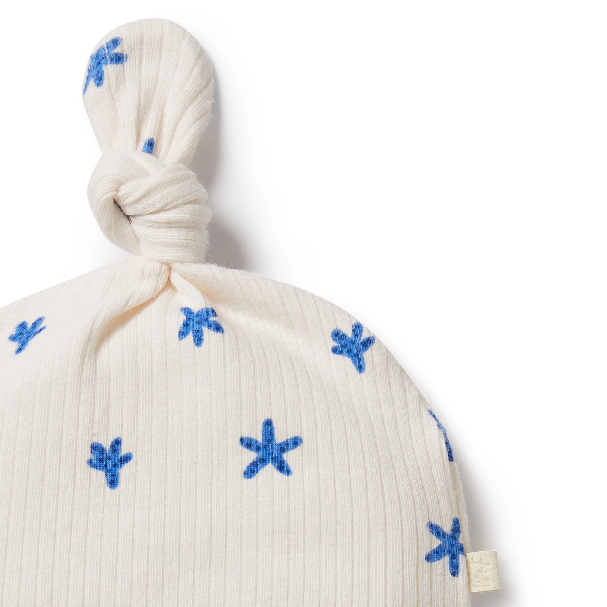 Wilson and Frenchy Little Starfish Organic Rib Knot Hat - Image 2