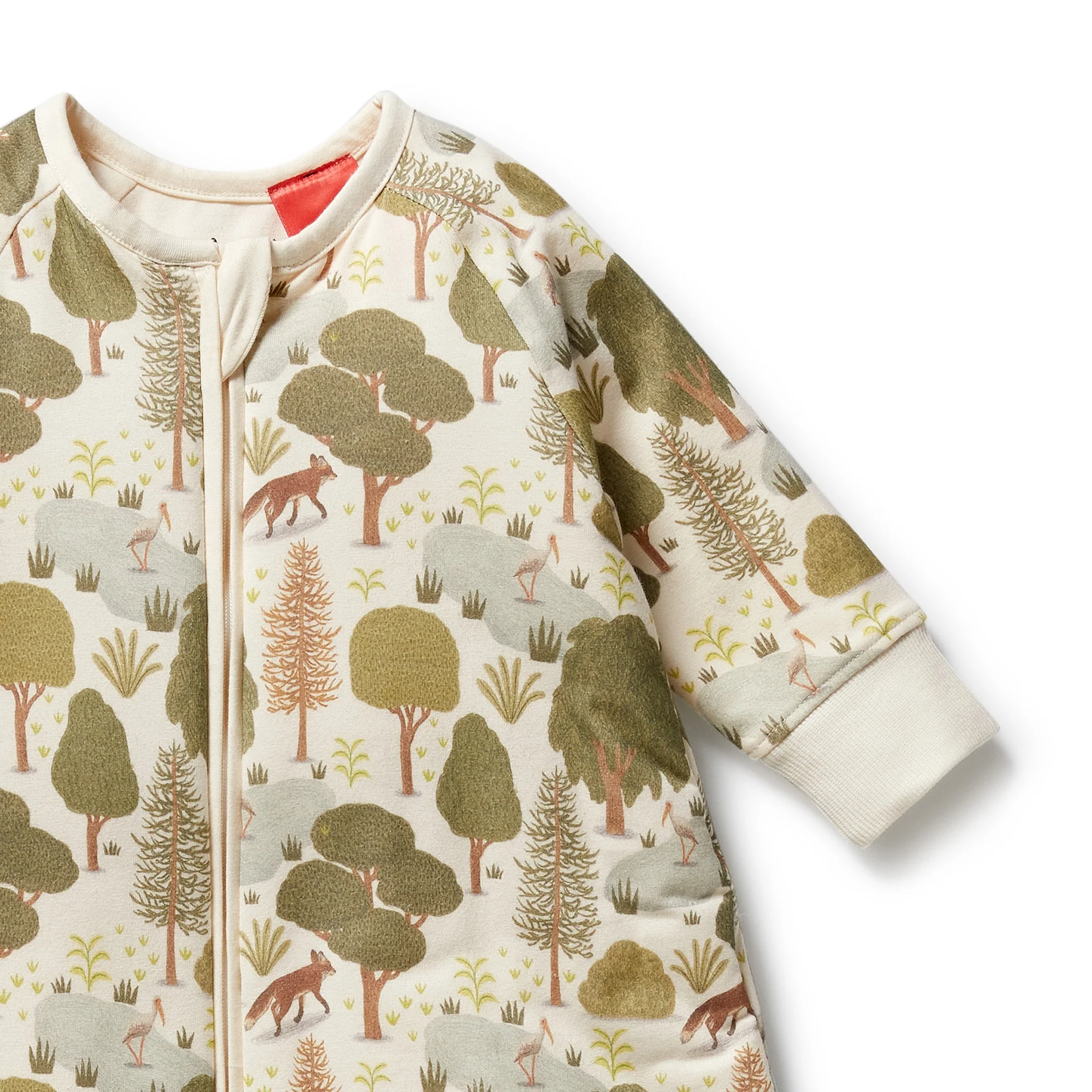 Wilson & Frenchy - Little Trees Organic Long Sleeved Sleeping Bag 1.0 TOG - Image 2