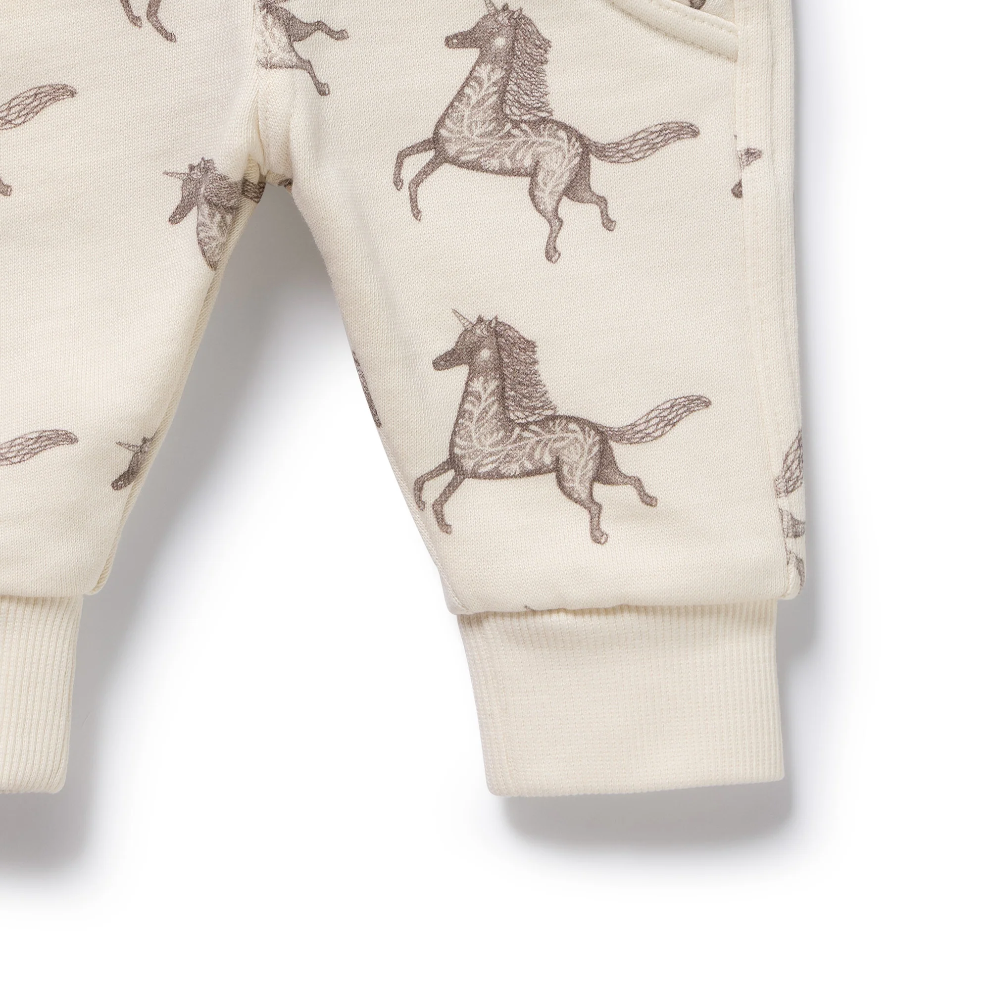 Little Unicorn Organic Terry Sweat Pant - Image 3