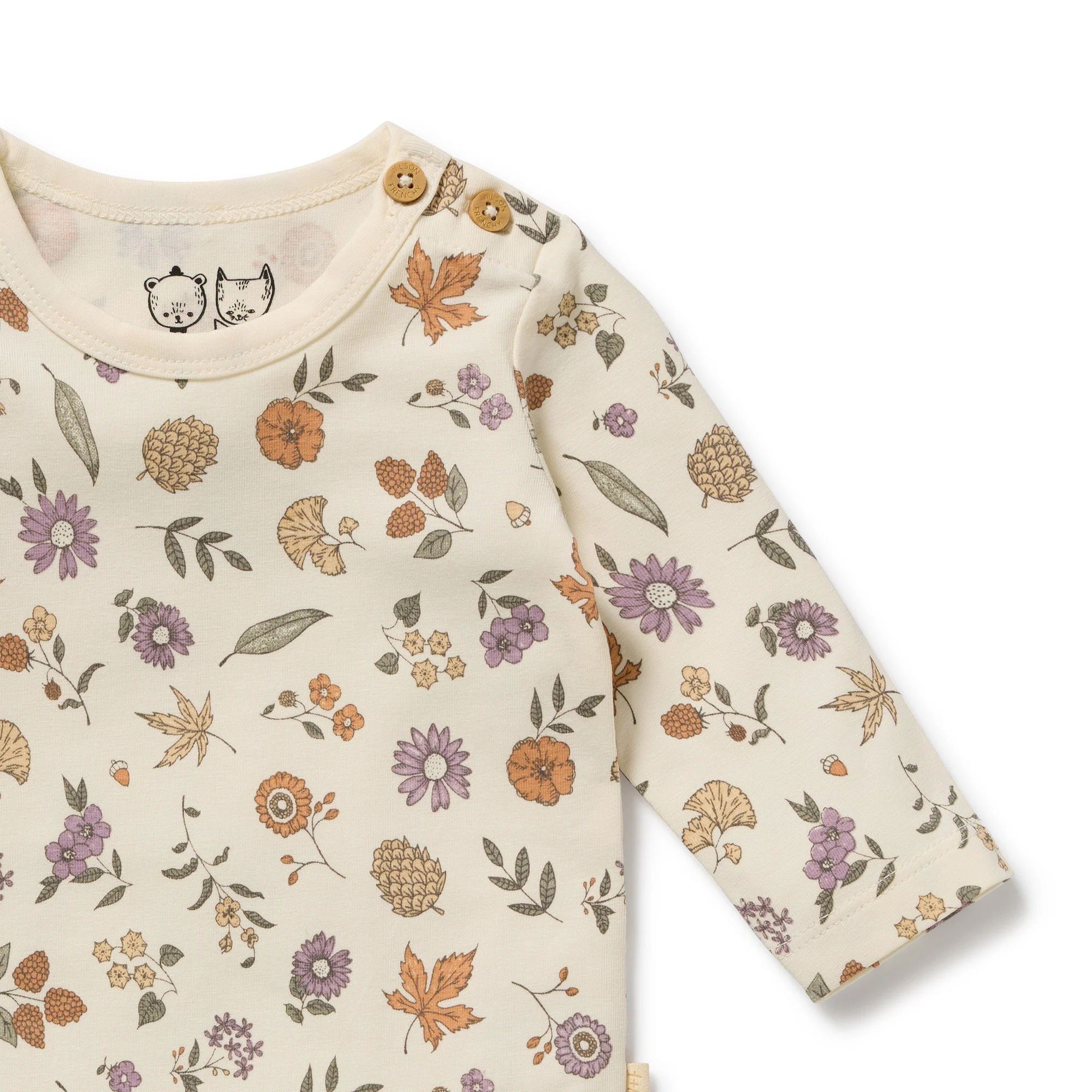 Maple Glow Organic Bodysuit - Image 4
